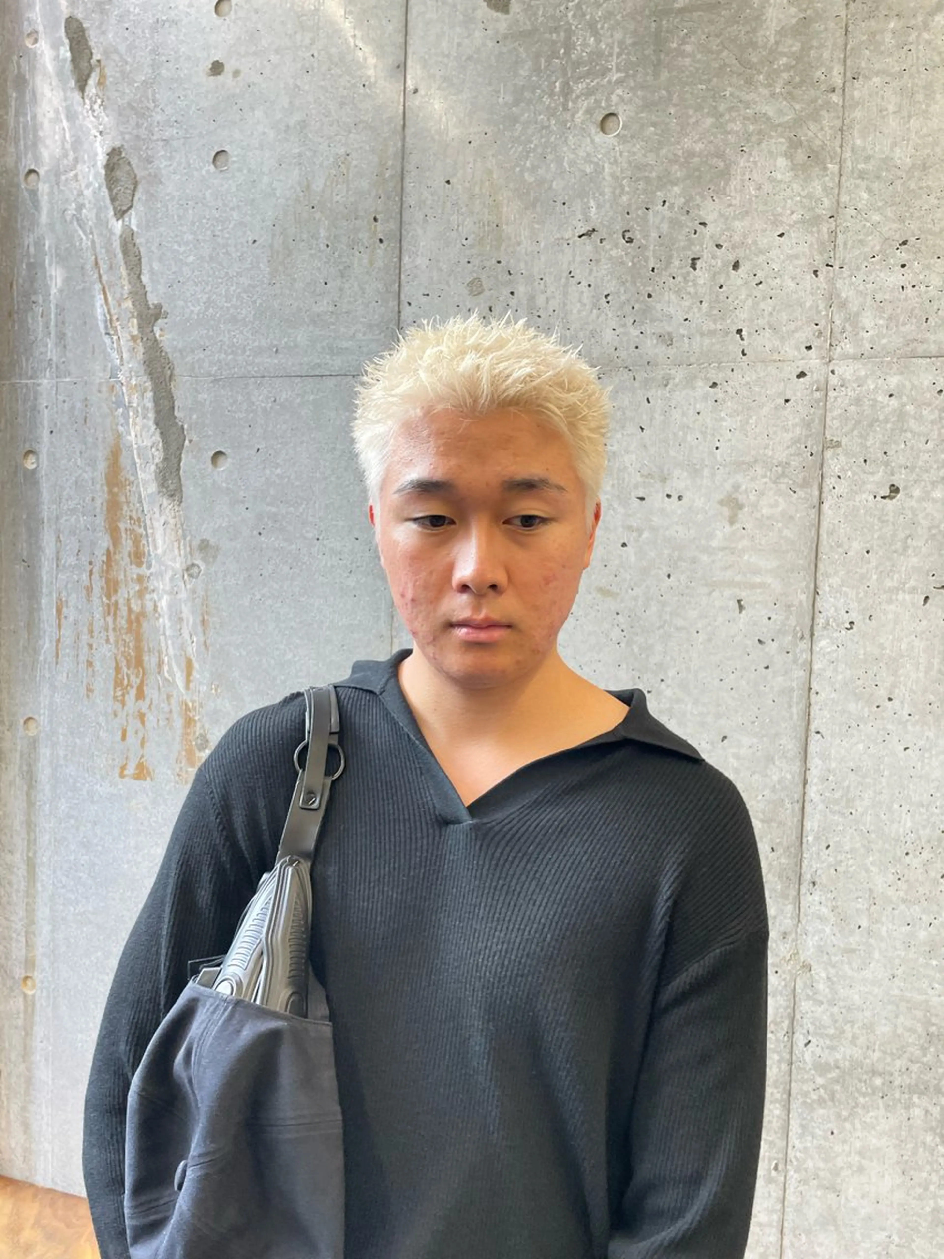ショート カラー メンズ カット ヘアカラー 《メンズ支持NO.1 ×艶ブラウン》ソウタのヘアスタイル