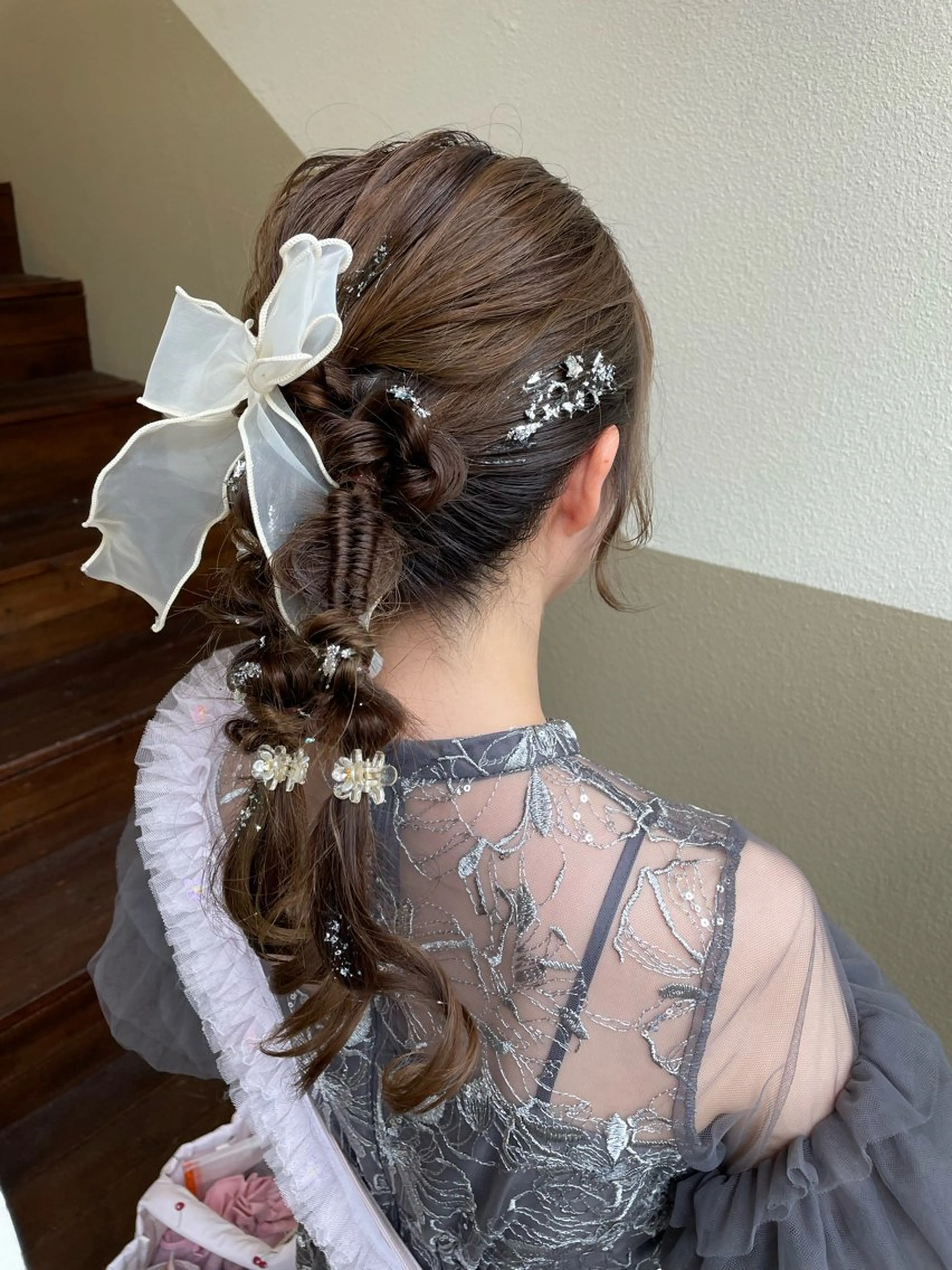 【大切な日に】ヘアセット💐の写真