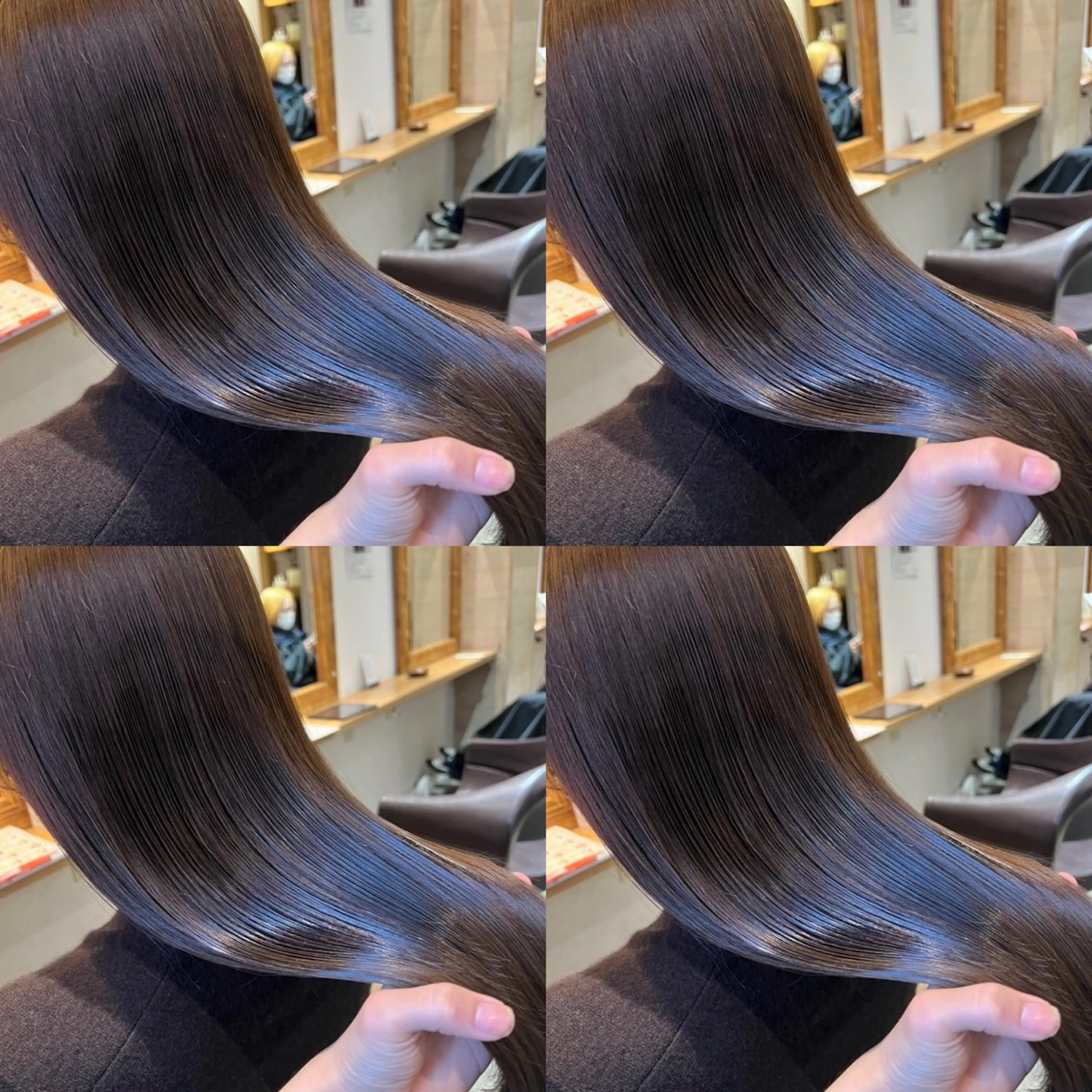 ロング カラー 韓国レイヤー ×髪質改善✨純大のヘアスタイル