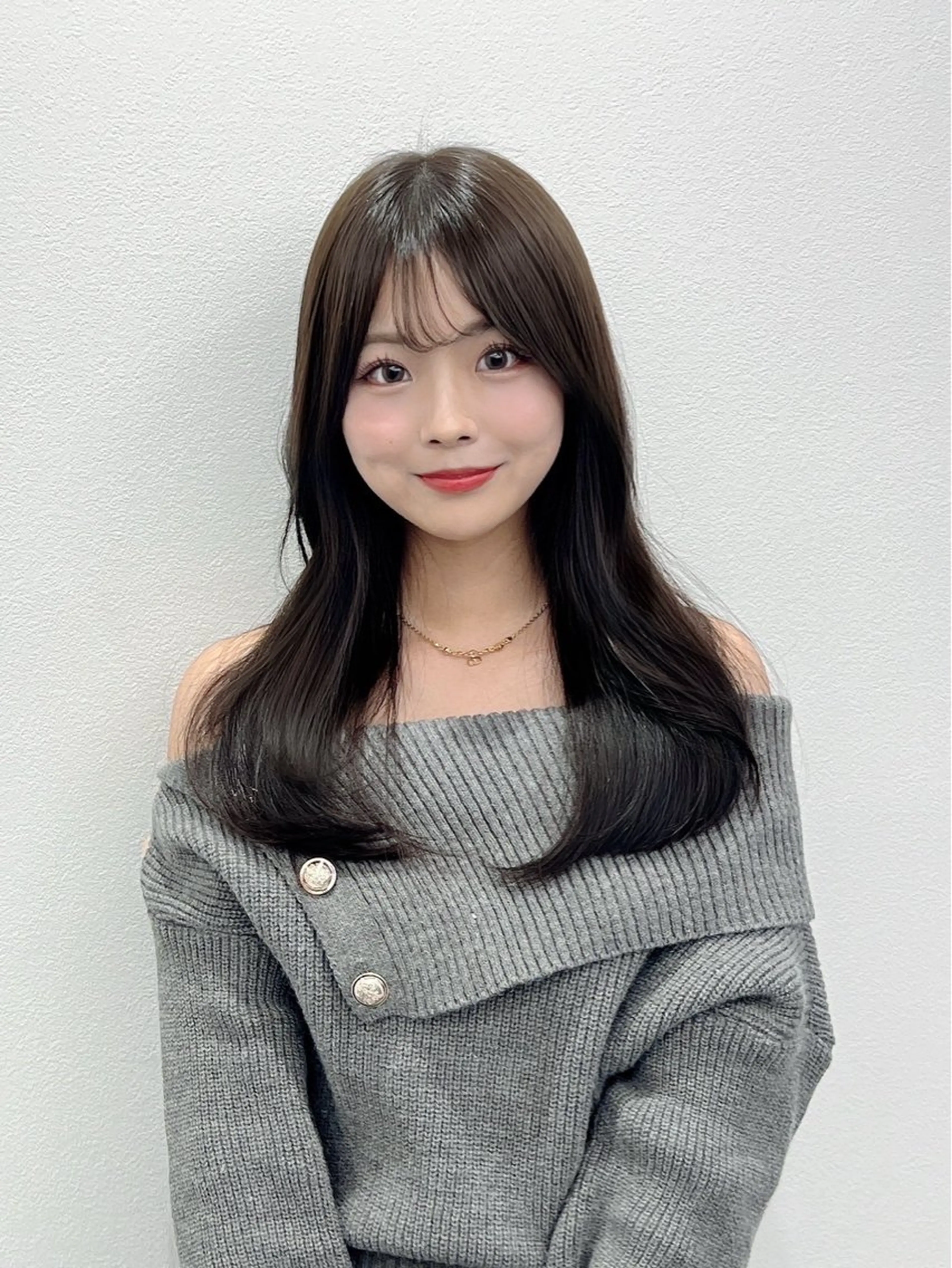 【ご新規様限定】カット+カラー+トリートメント¥7300※土日祝+¥1100 《ミニモ学割》対象の写真
