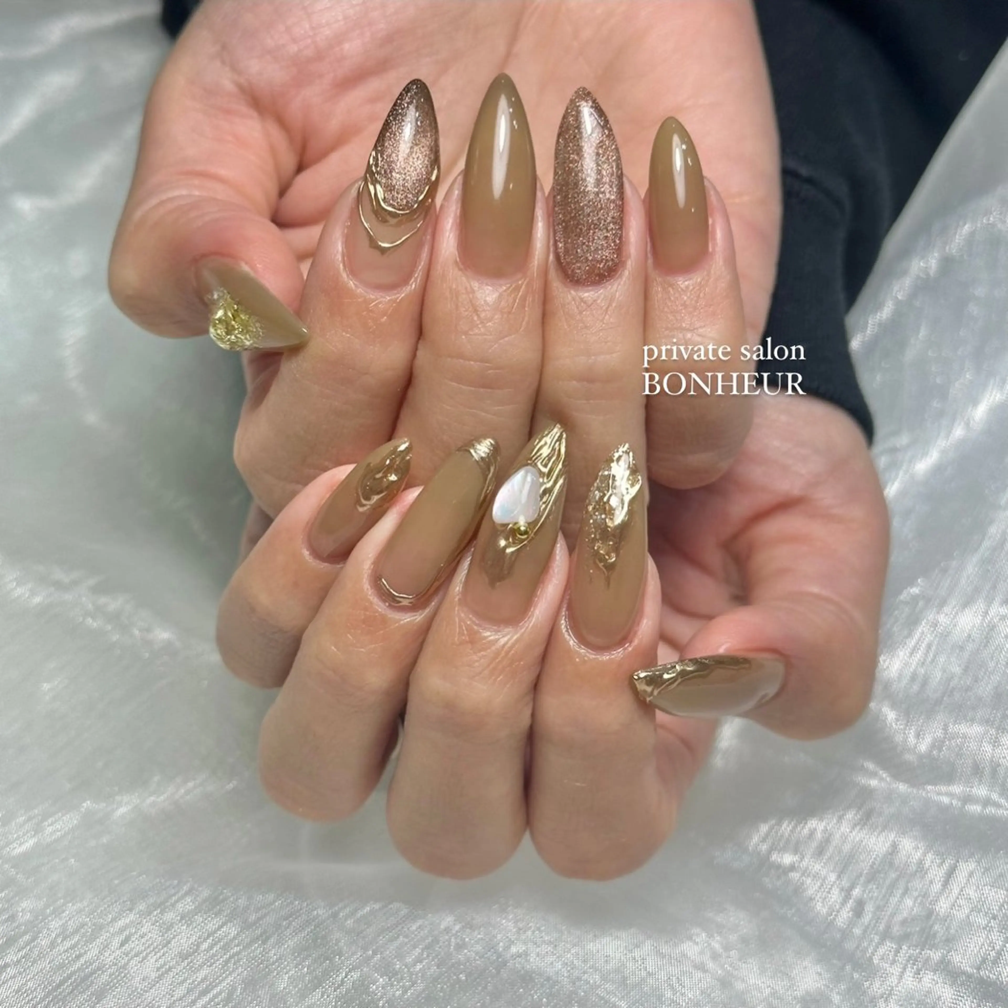 ネイル ハンドネイル BONHEUR Annaのネイルデザイン