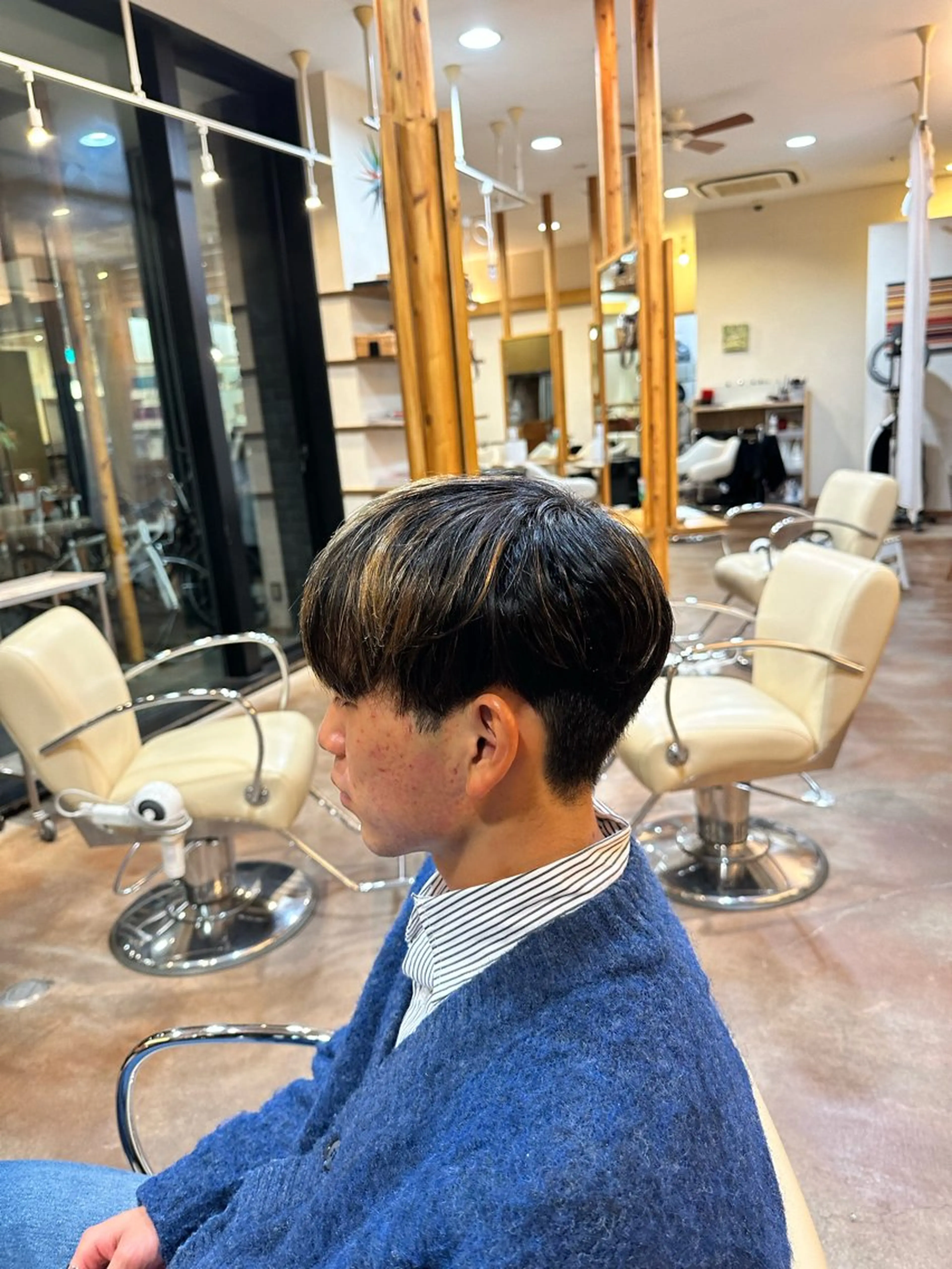 カラー パーマ メンズ Lit.自由が丘(SENJYU自由が丘)所属・【髪質改善/美髪】 ⭐️川嶋 陸央⭐️のヘアスタイル