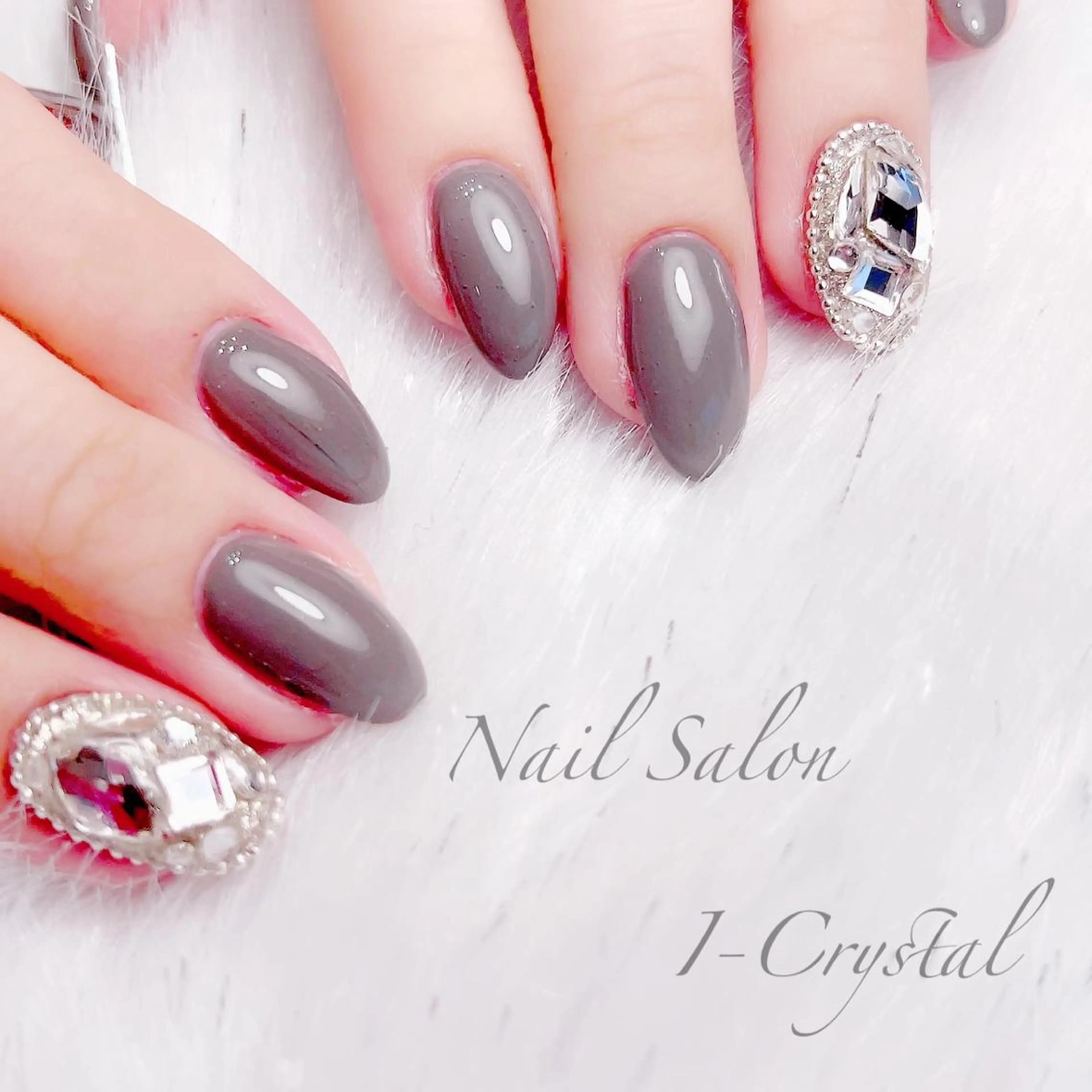 ネイル フットネイル ジェルネイル 持ち込み ニュアンスネイル パラジェル NailSalon  I-Crystal所属・中村 郁美のネイルデザイン