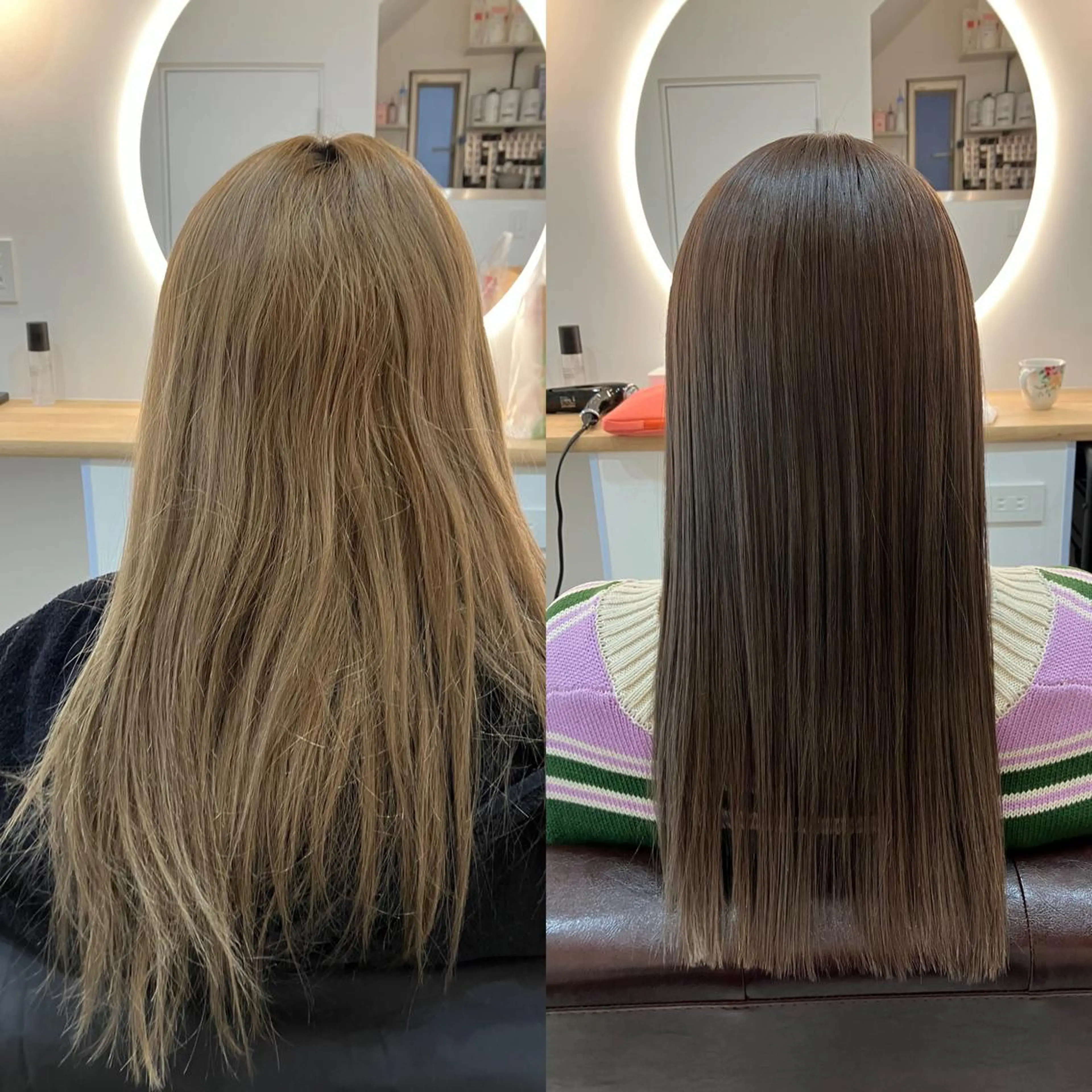 ロング カラー ヘアアレンジ キッズ カット ヘアカラー トリートメント 関内　髪質改善　特化 re:Magoのヘアスタイル