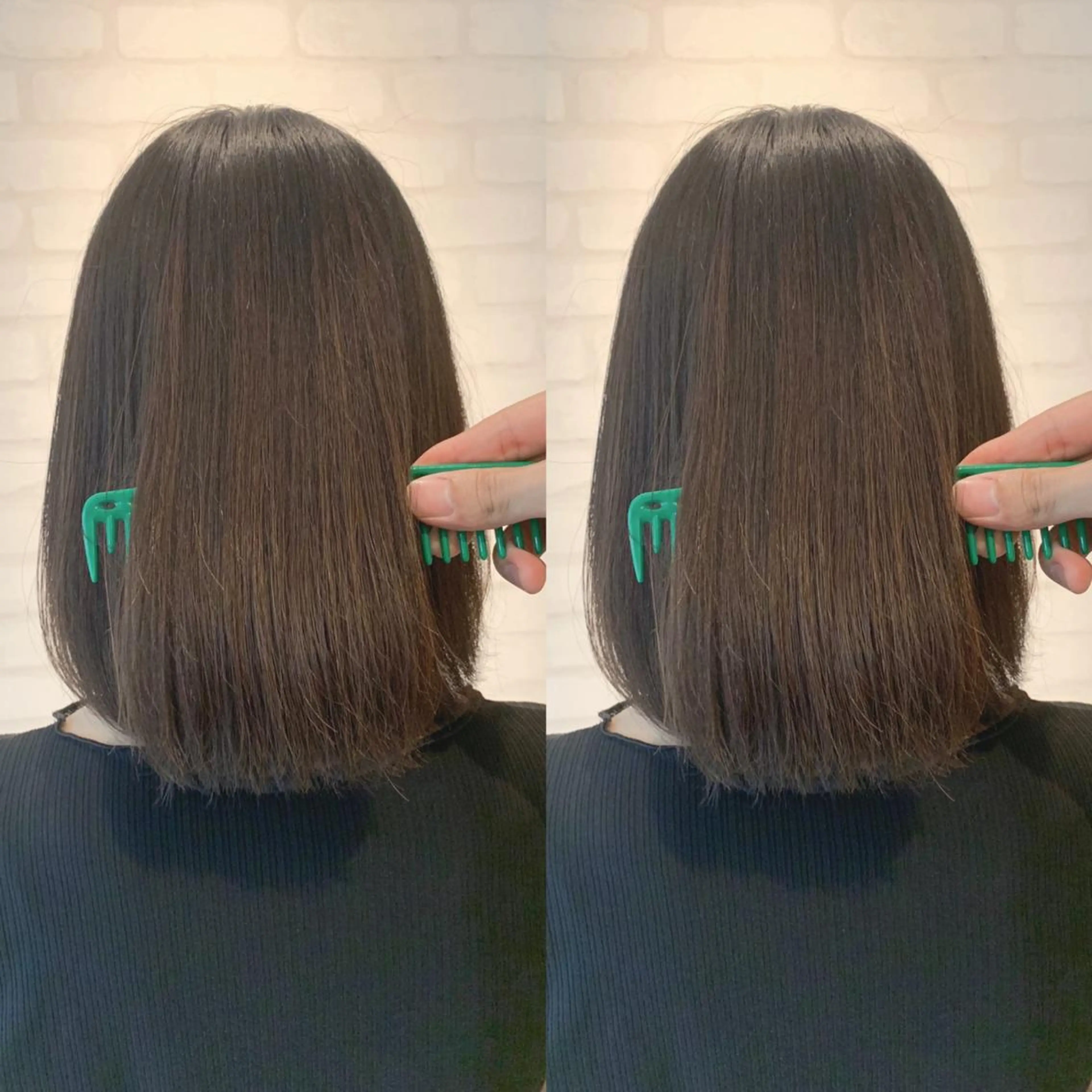ロング トリートメント 髪質改善 貸切サロンのヘアスタイル