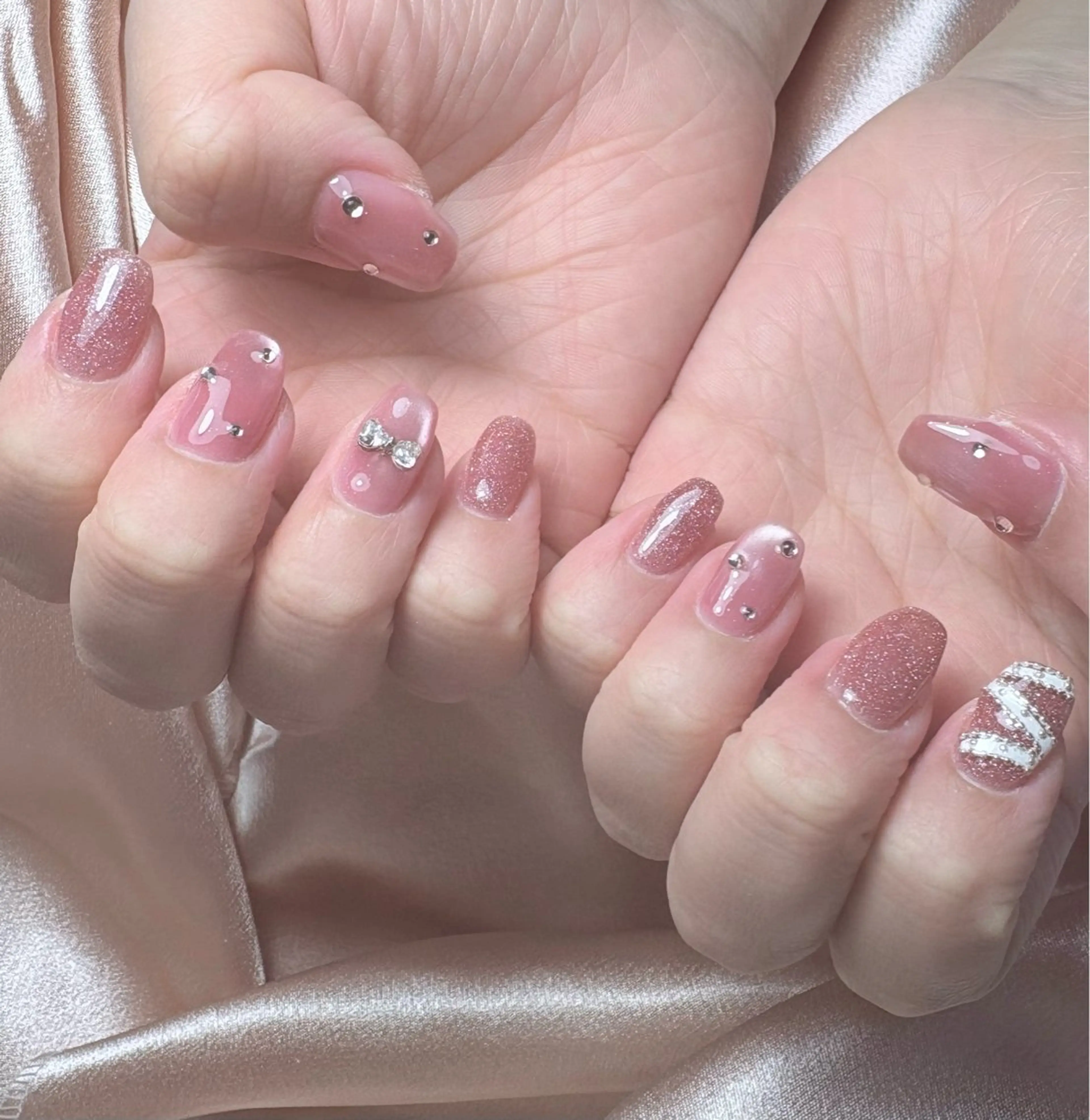 ネイル ハンドネイル 山科駅徒歩3分❣️ 代表　紗恵子のネイルデザイン