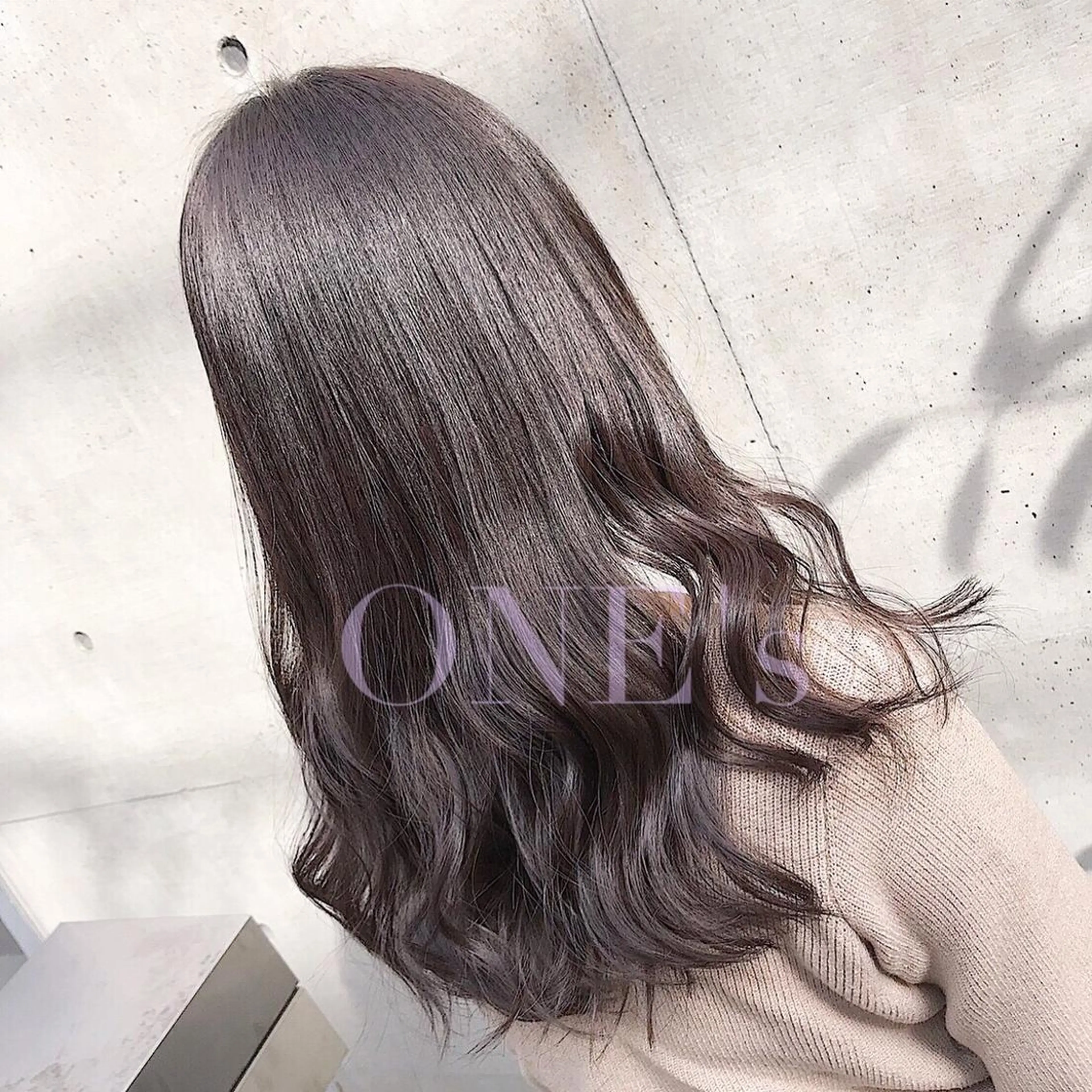セミロング カラー メンズカット/波巻き TAKUMAのヘアスタイル