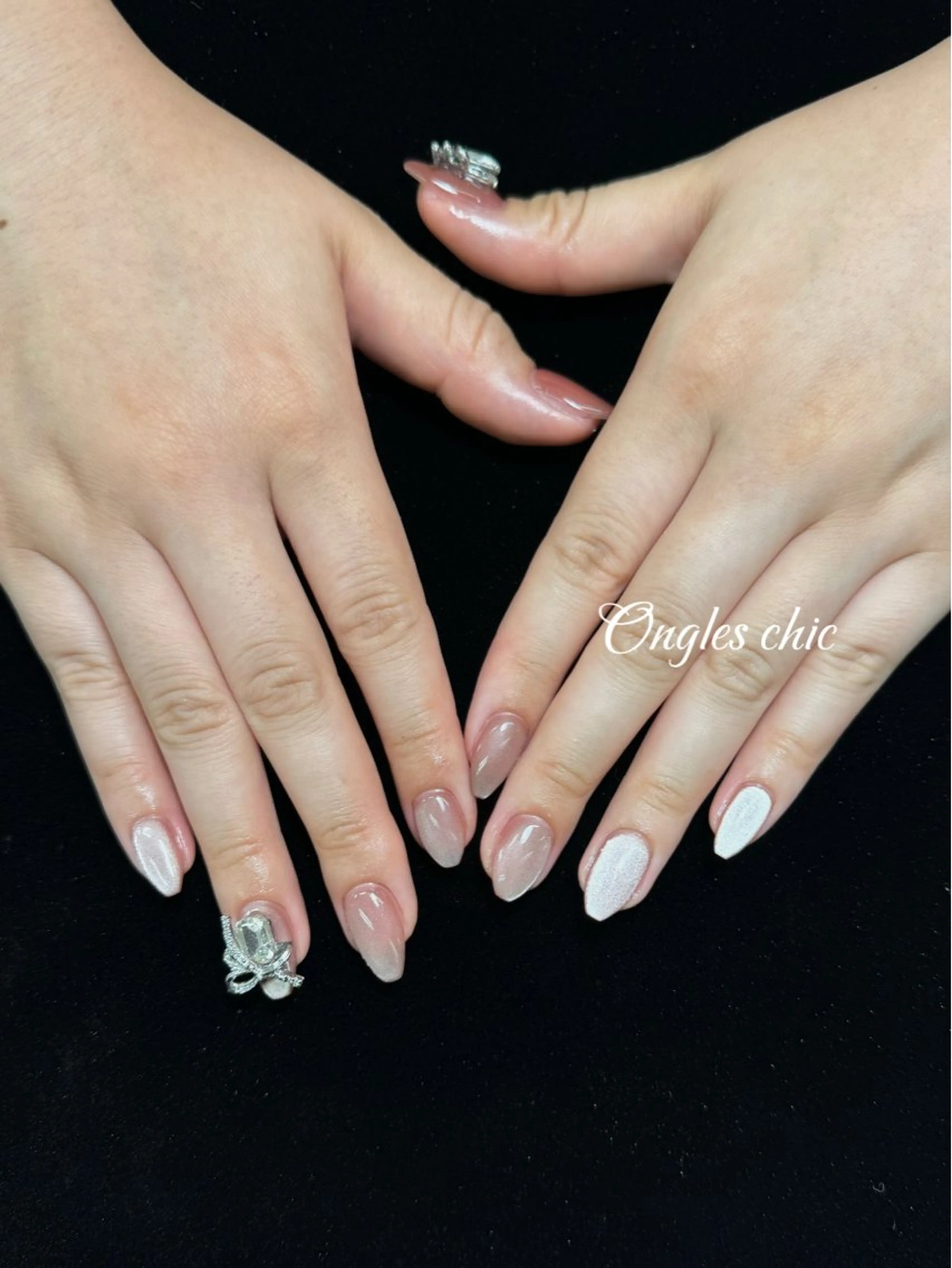 ネイル ハンドネイル ハンドケア ongles chicのネイルデザイン
