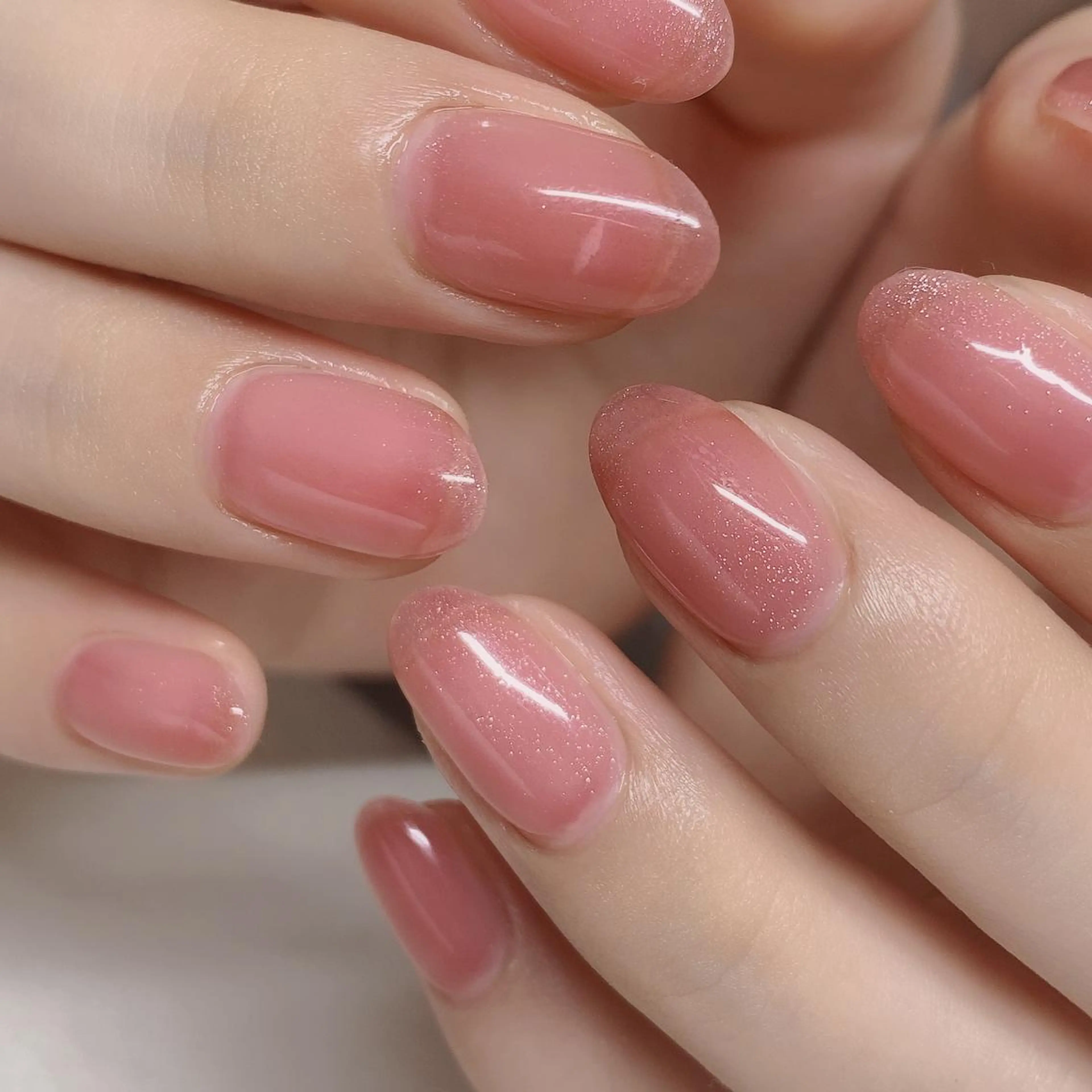 ネイル アートネイル ワンカラーネイル ハンドネイル Sympa:) YURIKAのネイルデザイン