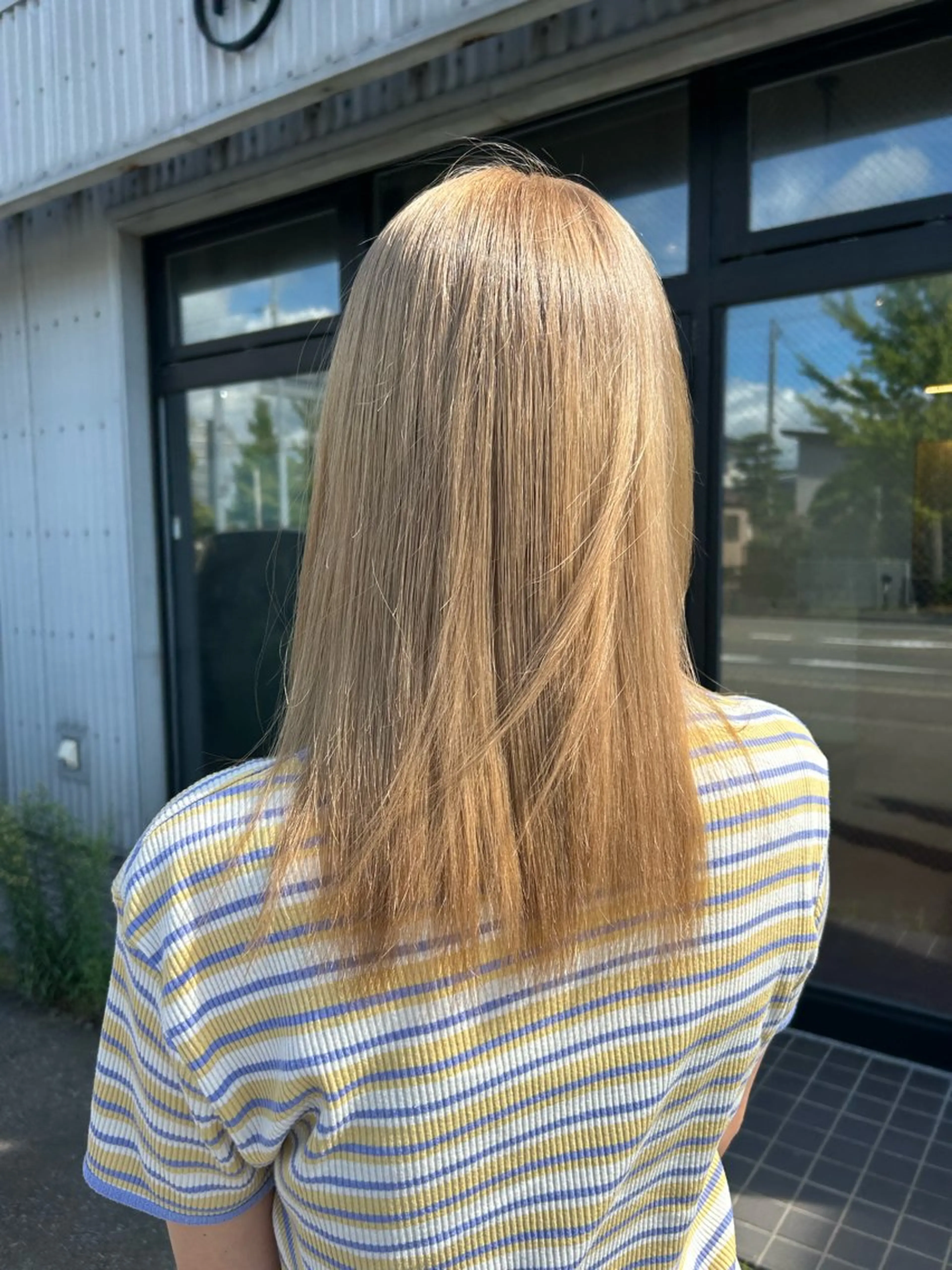 セミロング カラー ヘアカラー トリートメント Nﾟ 秋田店【ナンバー】所属・nodoka /艶カラー🪽のヘアスタイル