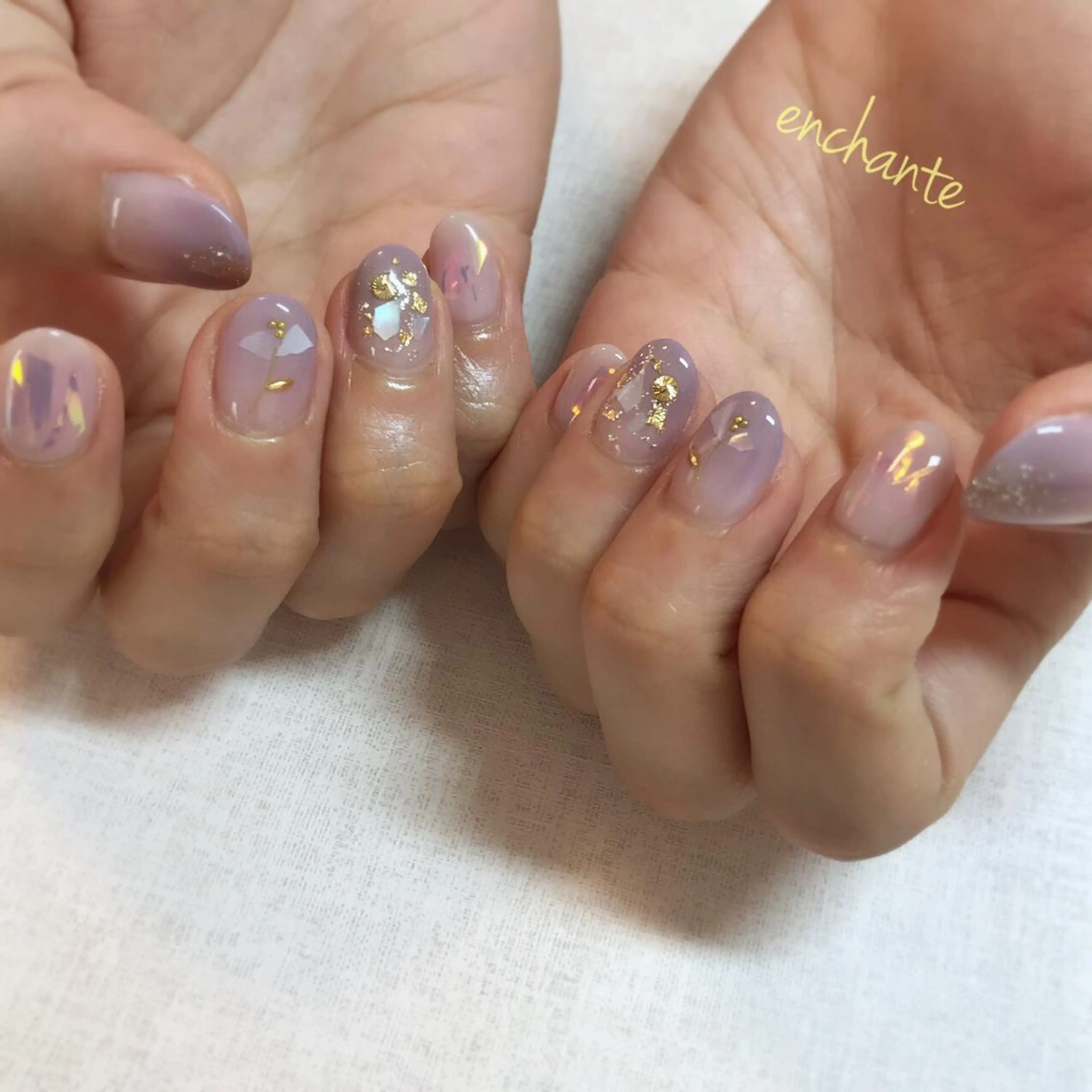 ネイル アンシャンテ所属・enchante 自由が丘のネイルデザイン