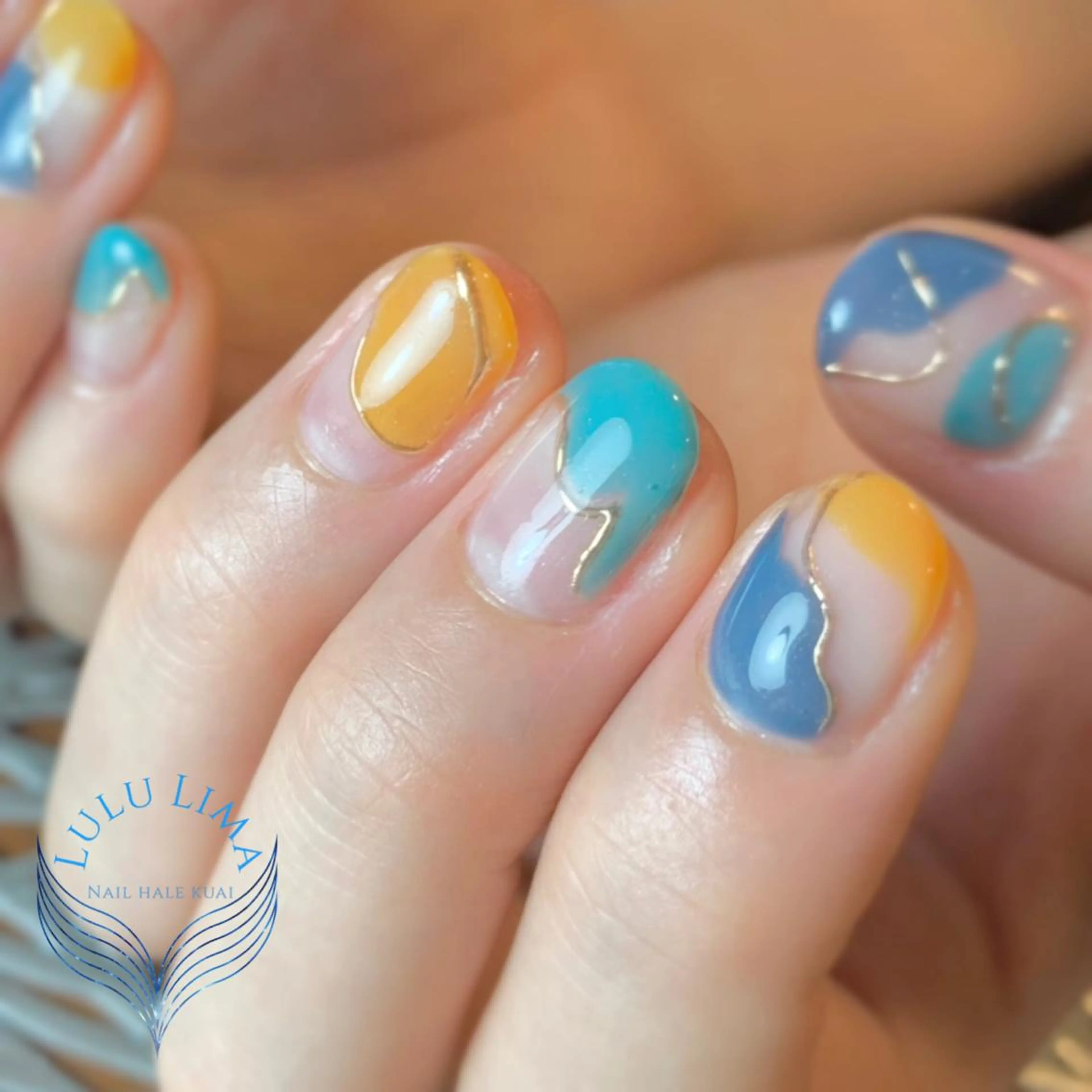 ネイル アートネイル 持ち込み ハンドネイル ハンドケア LULU LIMAのネイルデザイン
