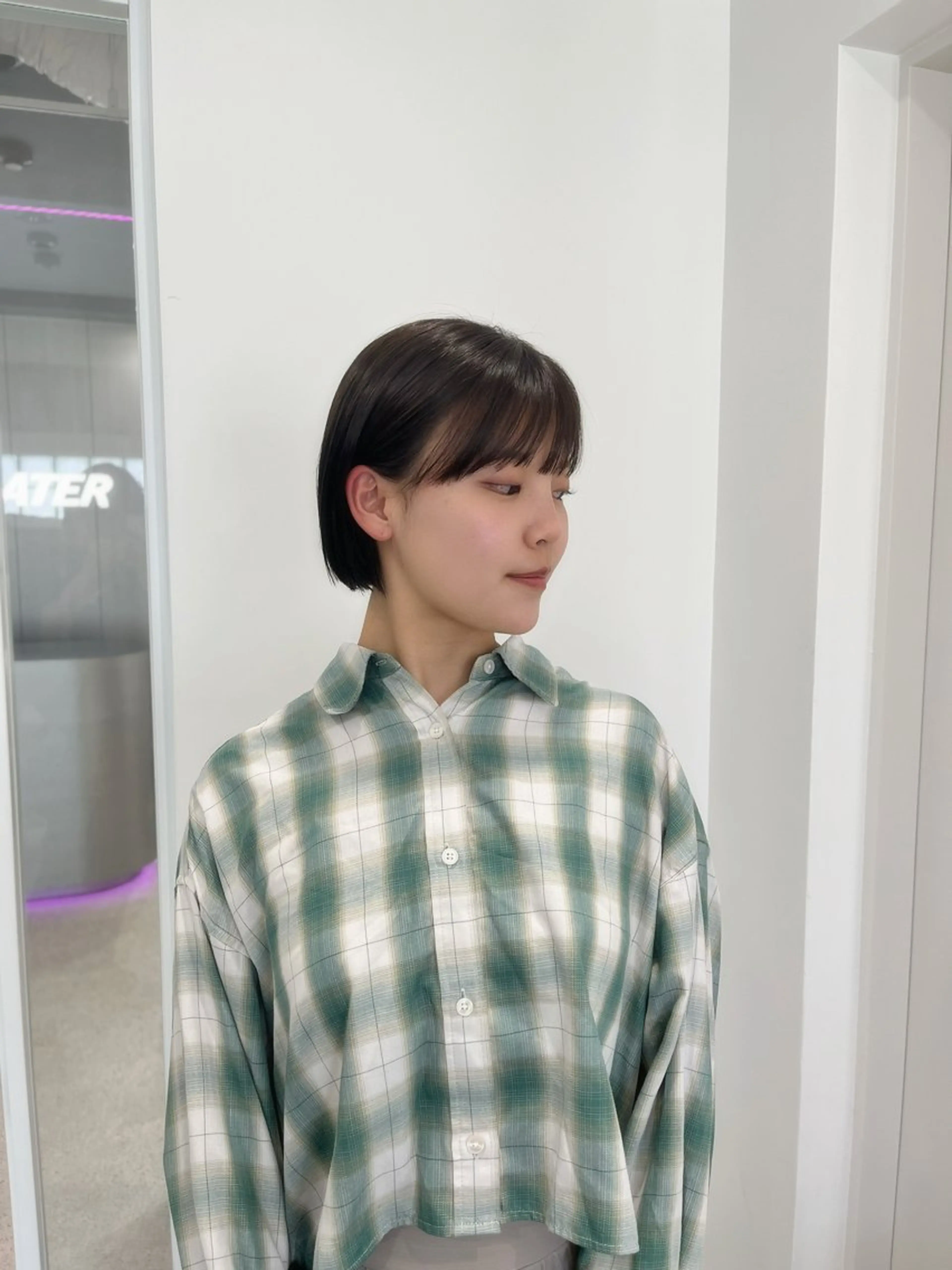 ショート ショート/縮毛矯正/ パーマ/前原汐🎐のヘアスタイル