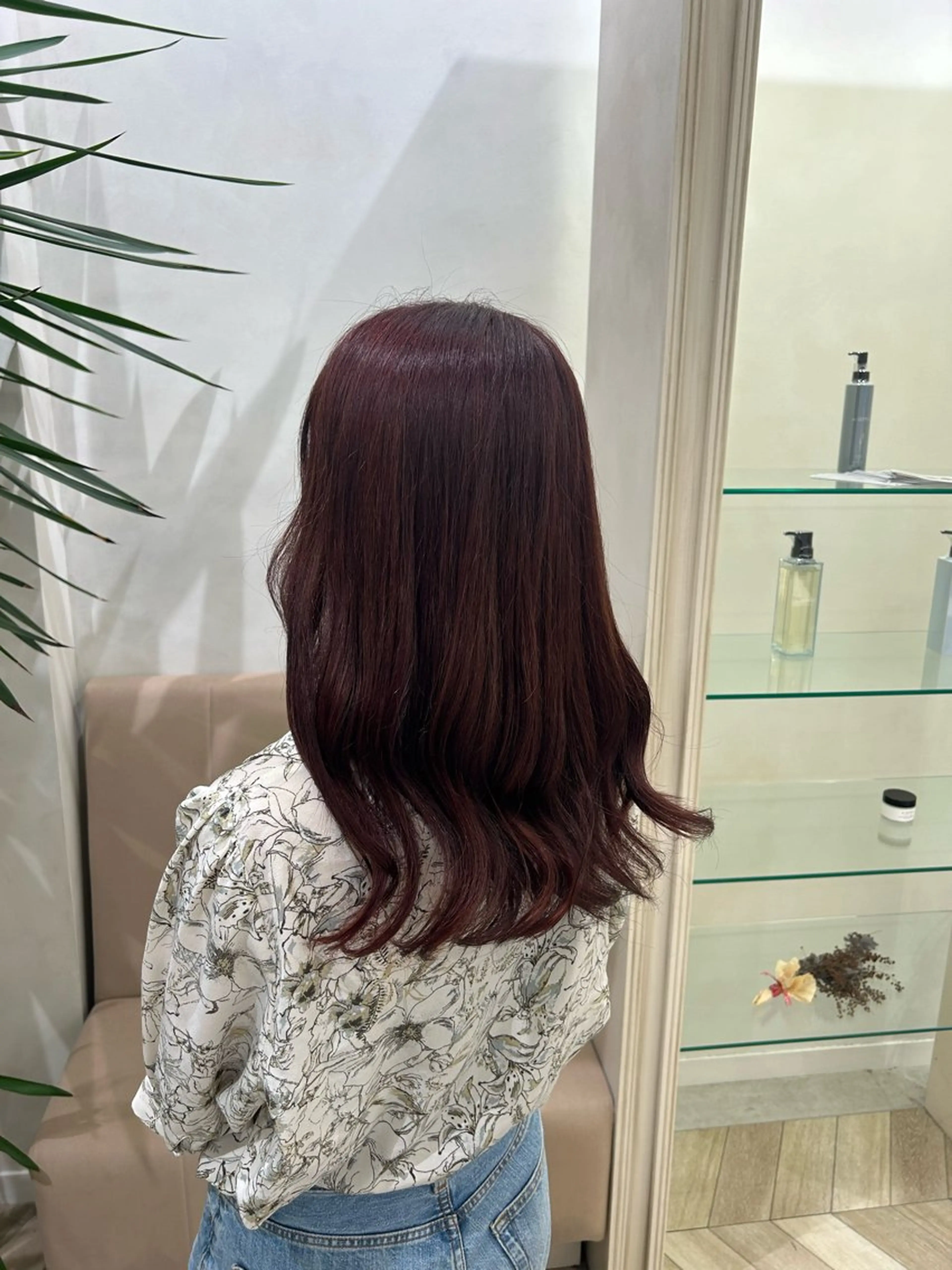 カラー ヘアカラー ブラウン┆うる艶 ┆ゆうは🤍のヘアスタイル
