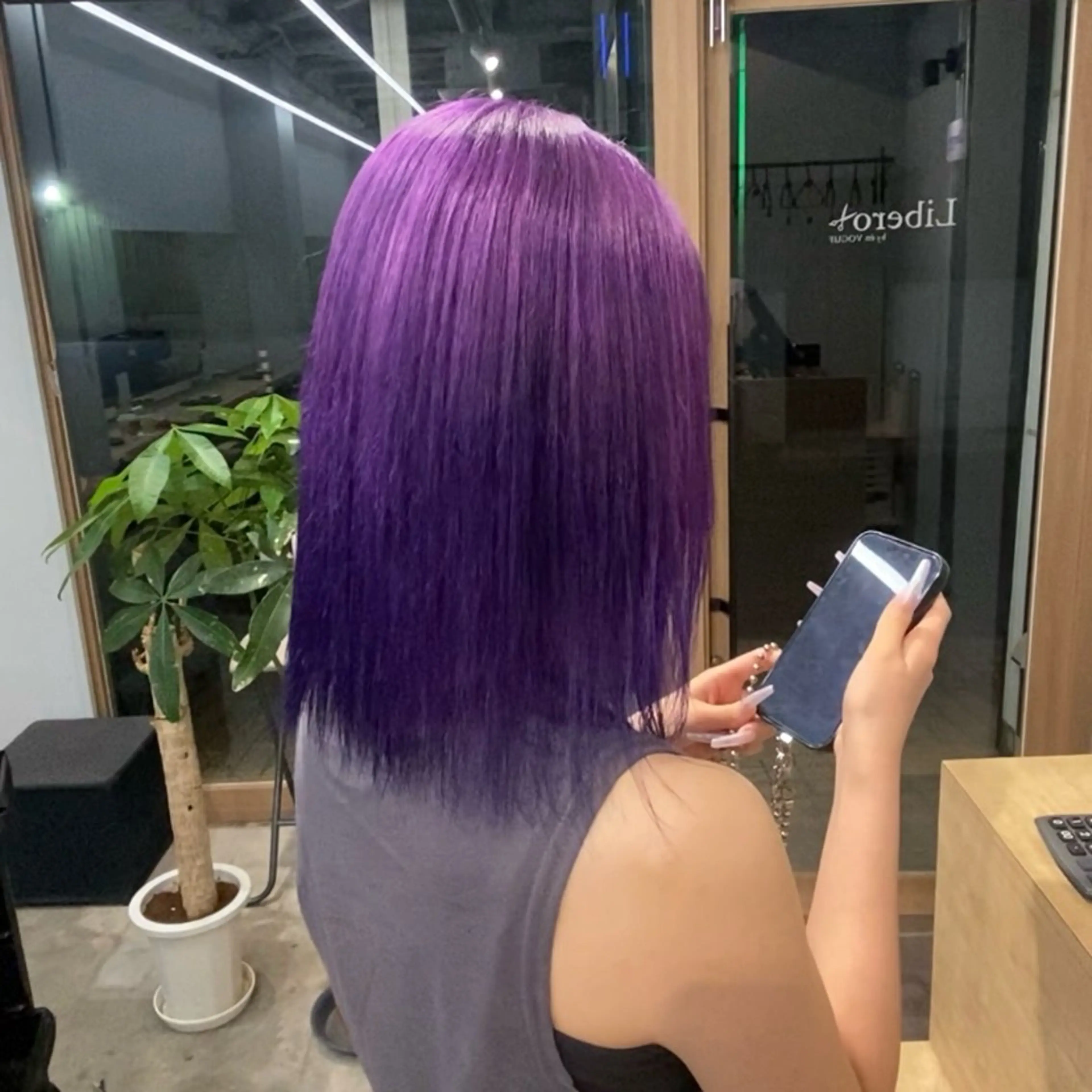 ミディアム EGO 池袋 RIO🖤⋆͛*͛のヘアスタイル