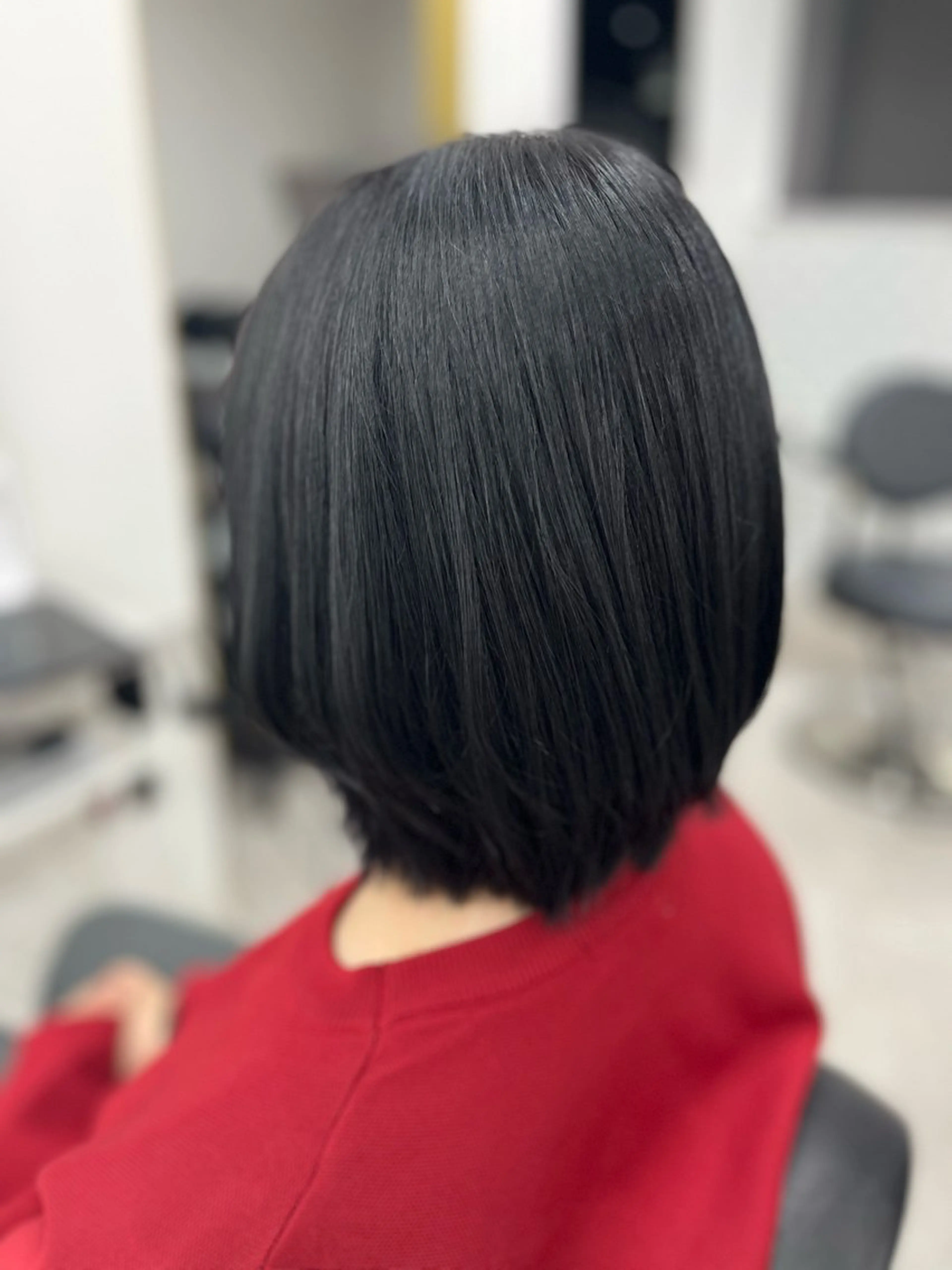 ショート カラー ブリーチ ダークグレー ダークグレージュ グレージュ ブリーチなしカラー カット ヘアカラー トリートメント 🫧ぷる艶カラー🫧 Yuubi🦩のヘアスタイル
