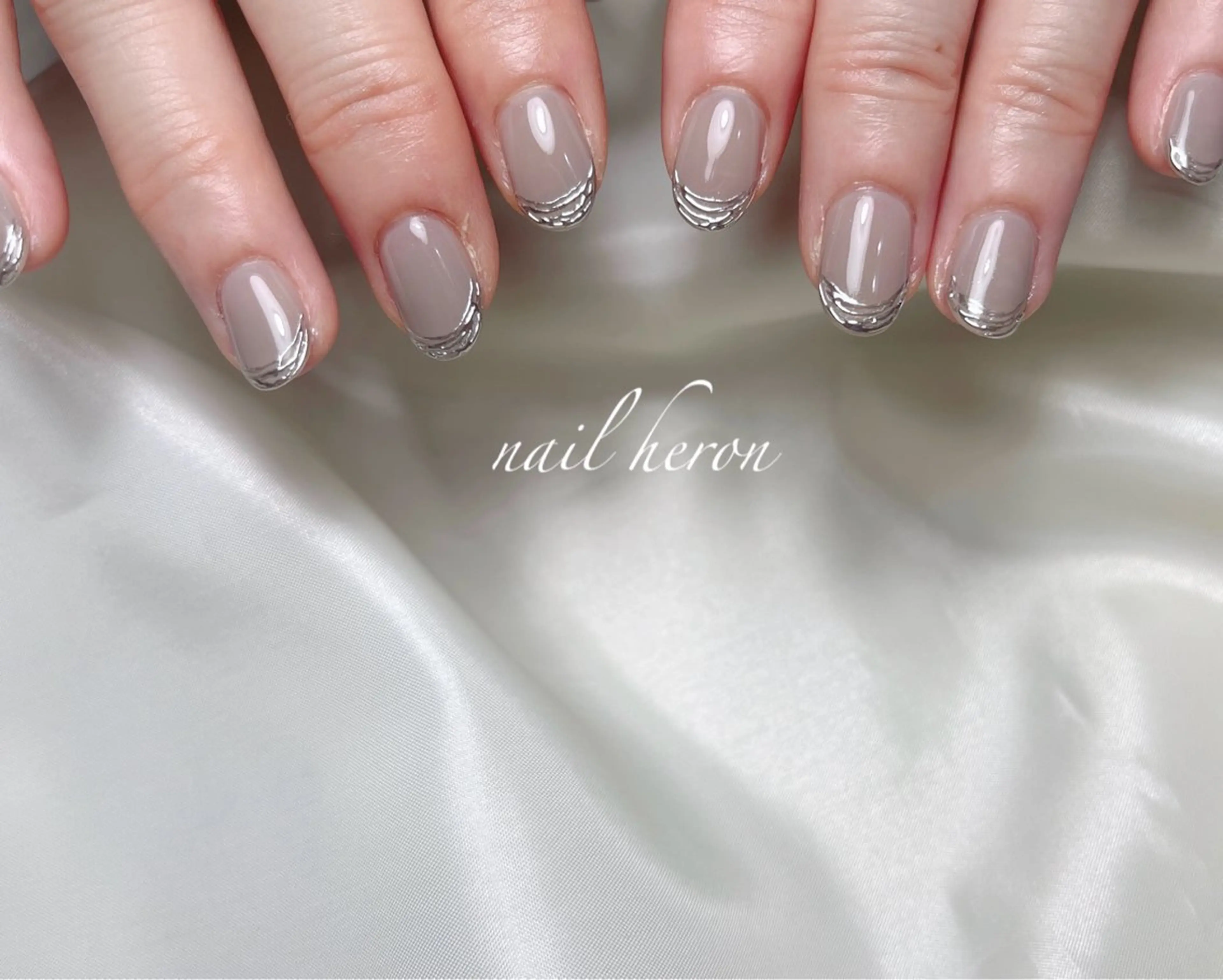 ネイル ミラーネイル ハンドネイル nail heron所属・saki_ nail heronのその他イメージ