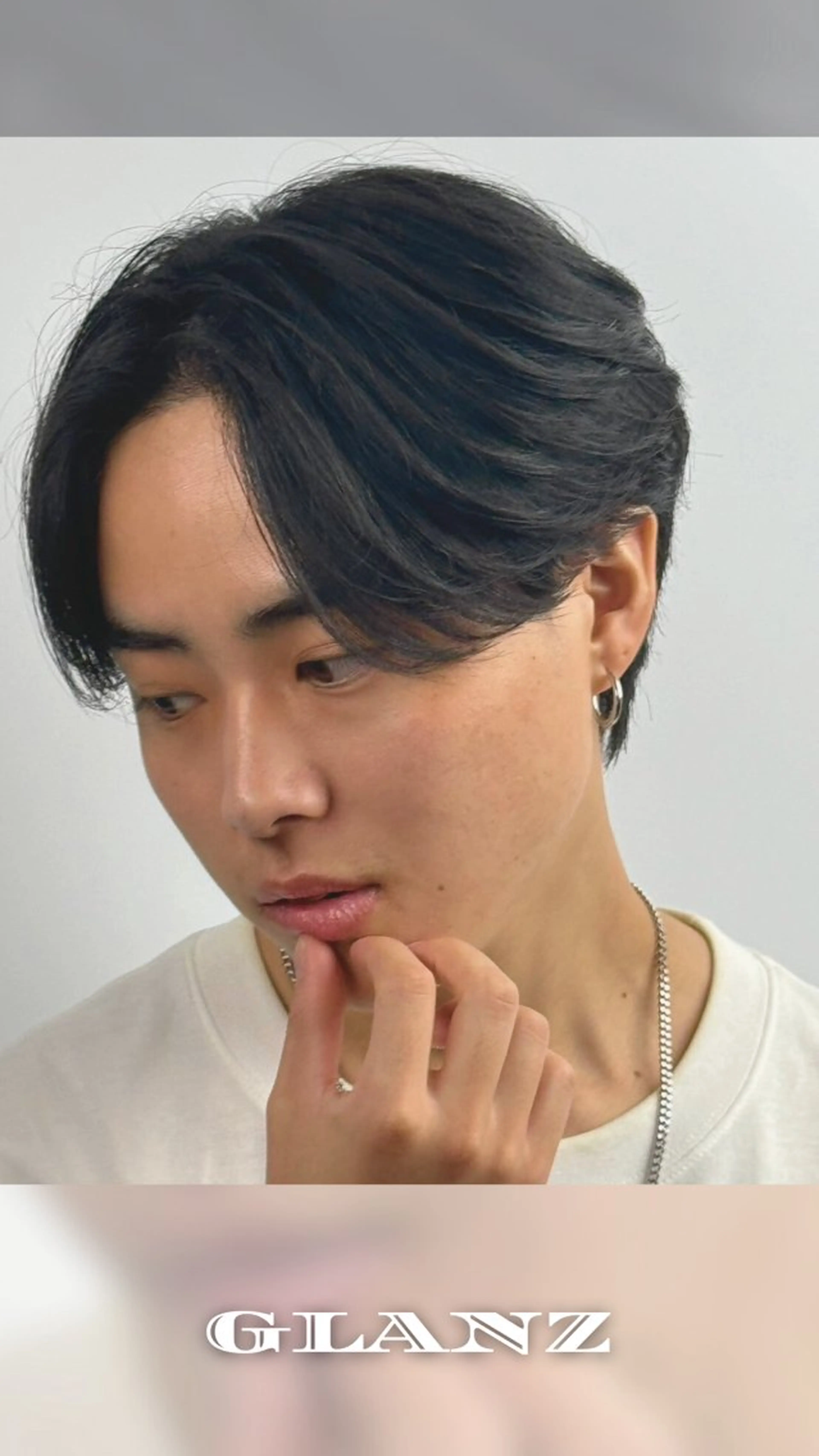 メンズ カット 縮毛矯正 GLANZ/メンズ カットモデル予約用のヘアスタイル