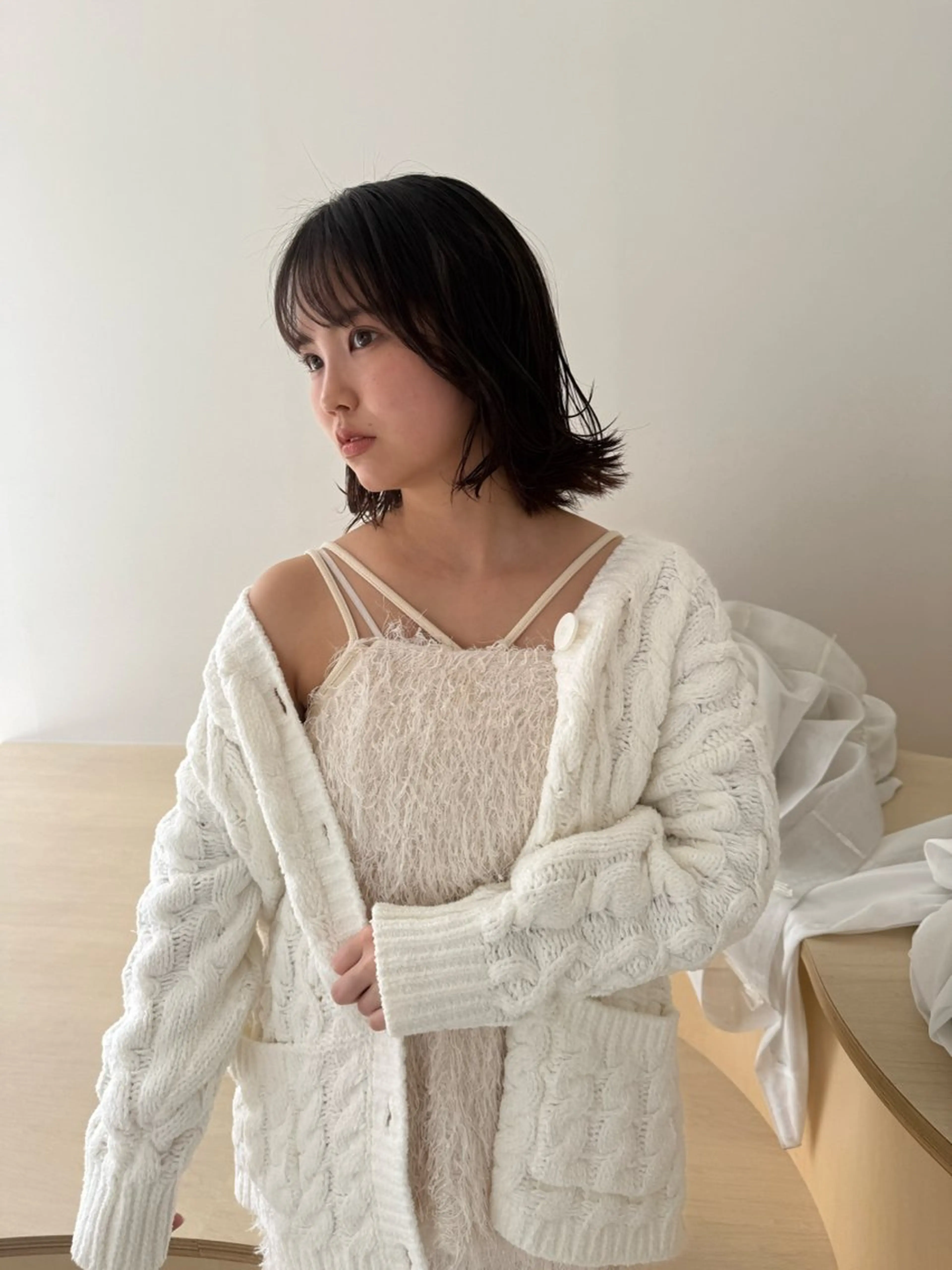 ミディアム カラー ヘアアレンジ K'sfolio【ケイズフォリオ】所属・小森谷 美和のヘアスタイル