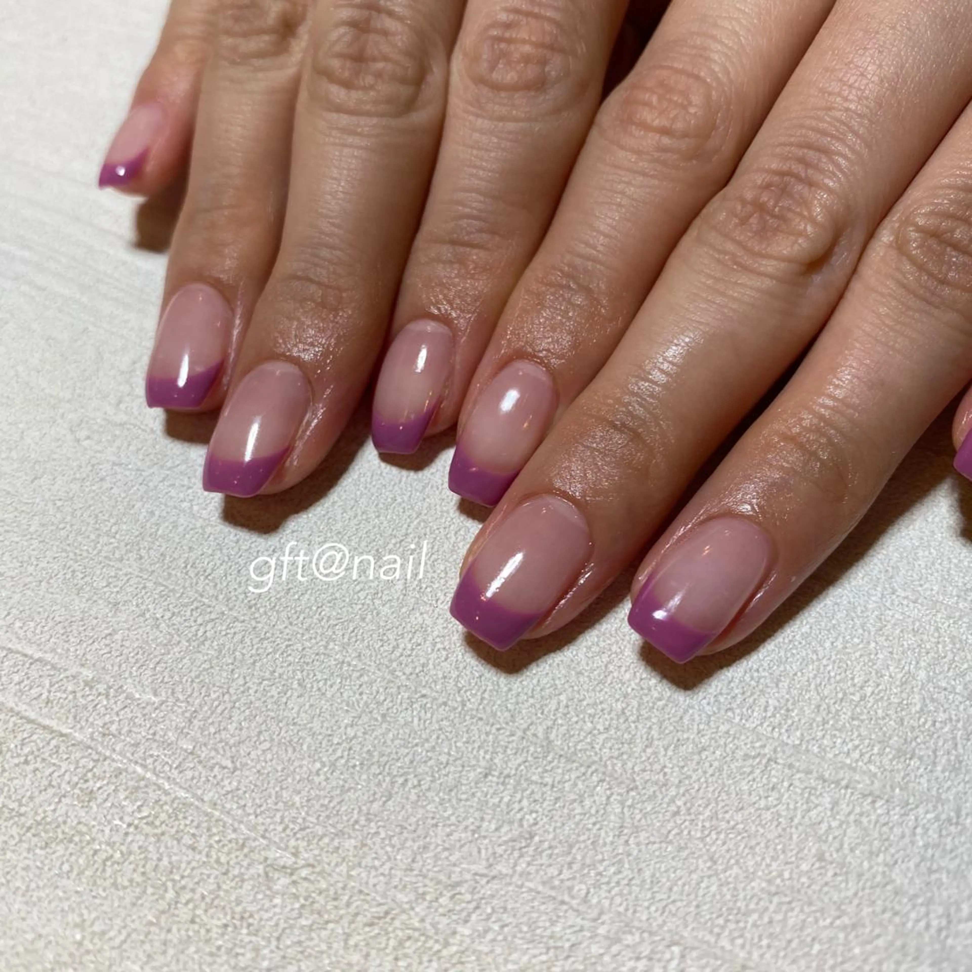 ネイル フレンチネイル ハンドネイル etorca nailのネイルデザイン