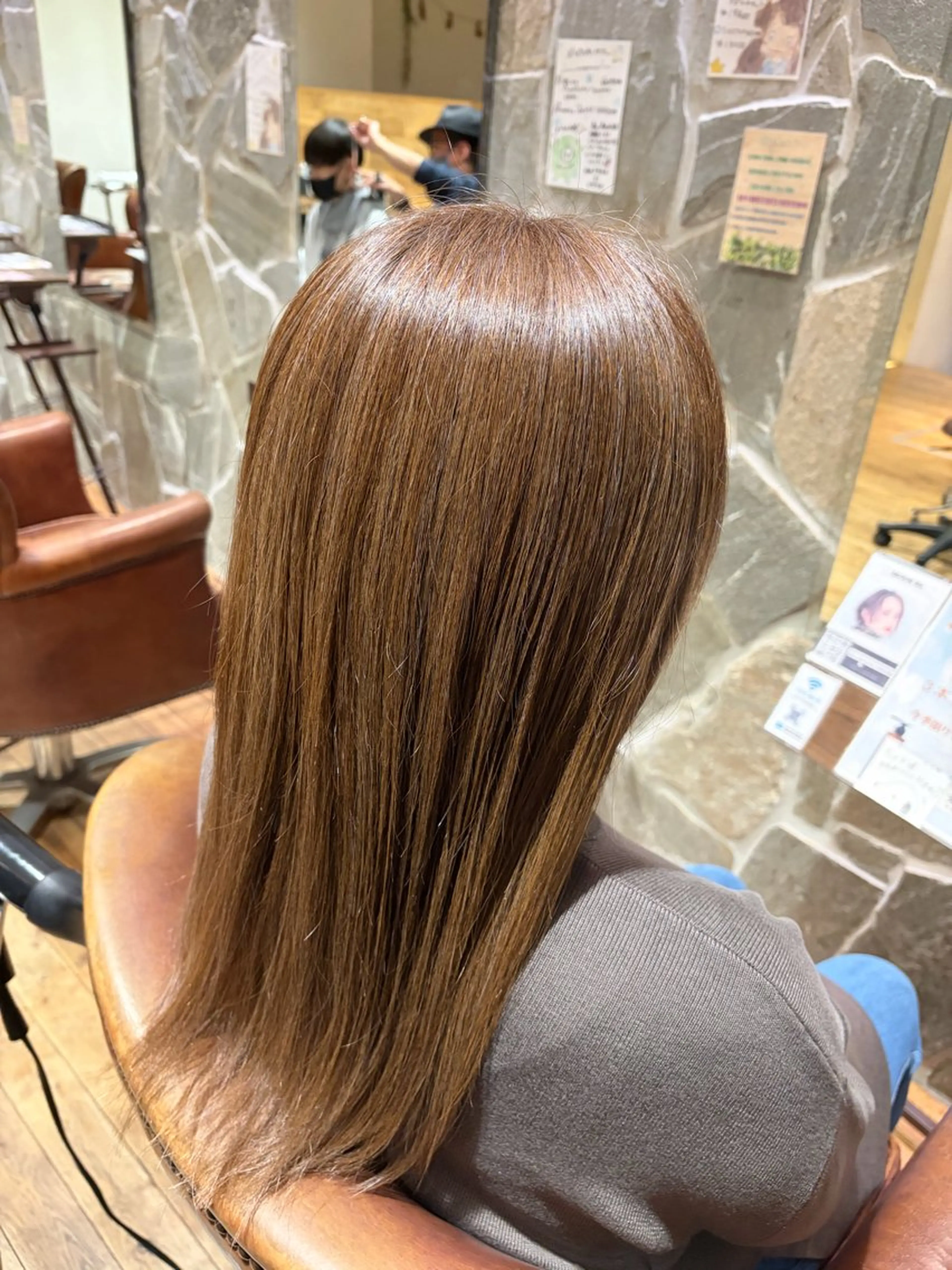 カラー カット ヘアカラー ふくむら ゆうかのヘアスタイル