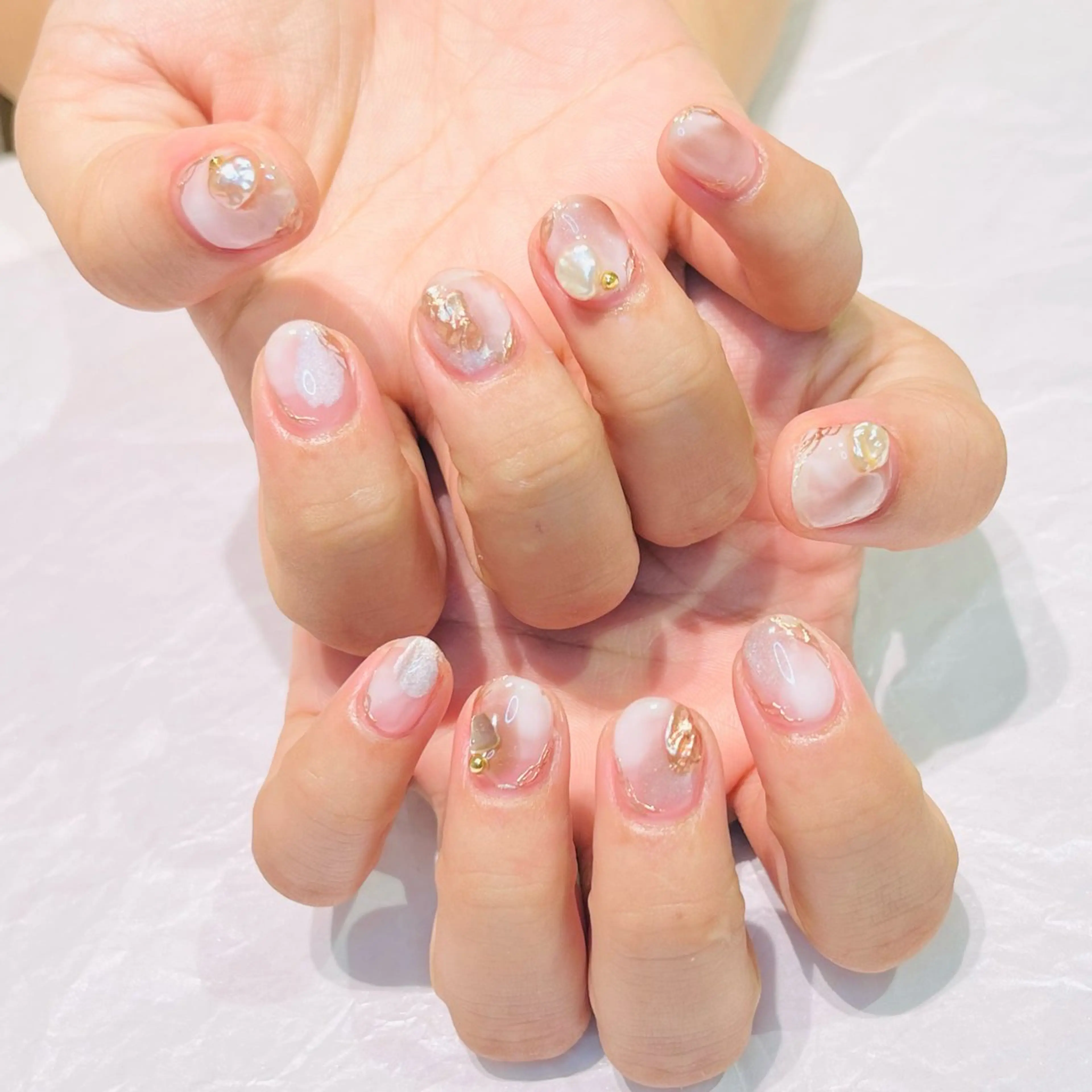 ネイル ハンドネイル Hair removal & Beauty salon Produce by Lucia所属・nail salon Luciaのネイルデザイン