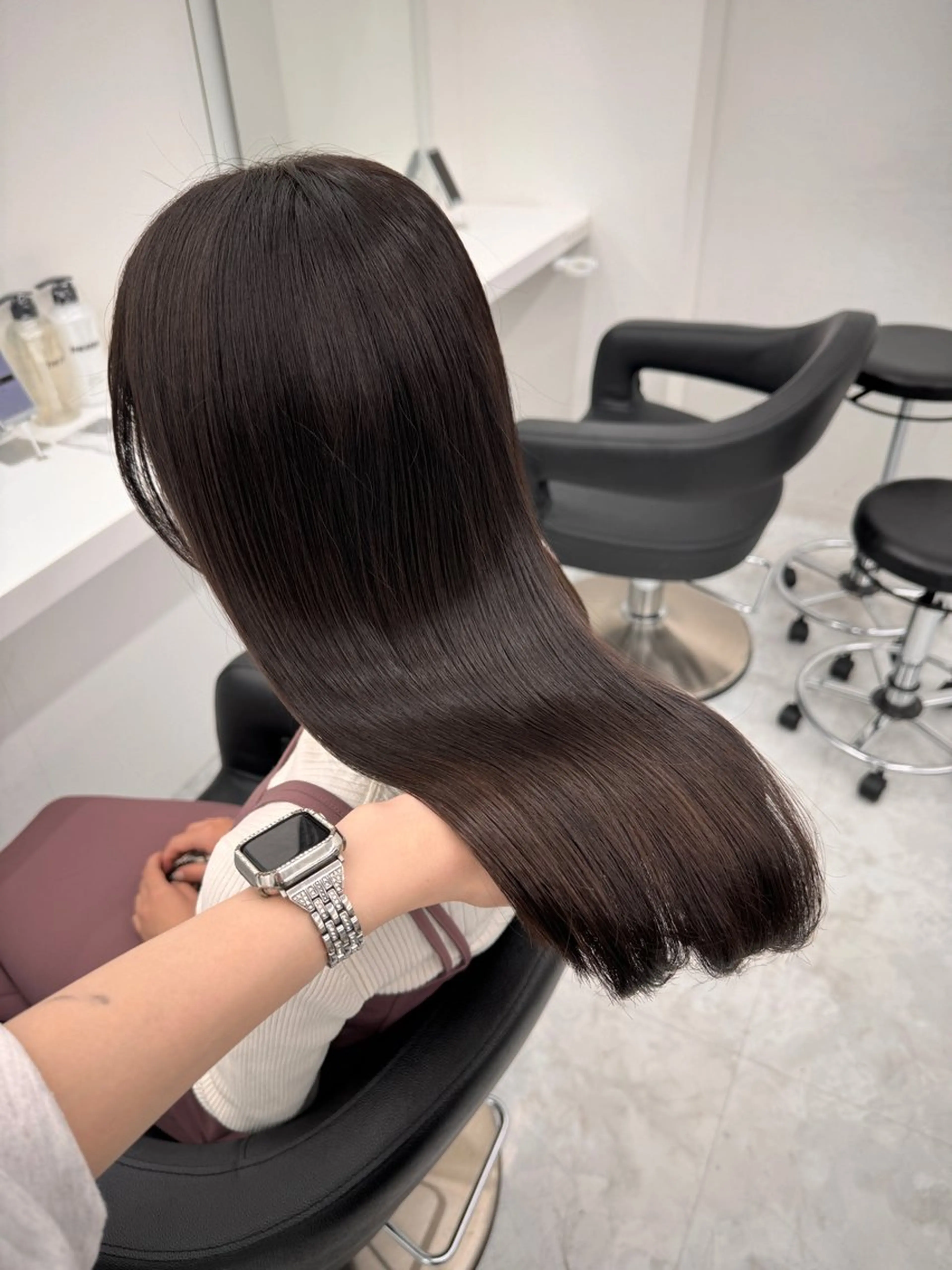 ロング カラー カット ヘアカラー 縮毛矯正 トリートメント 💖透明感カラー＆暗 髪専門💖Akariのヘアスタイル