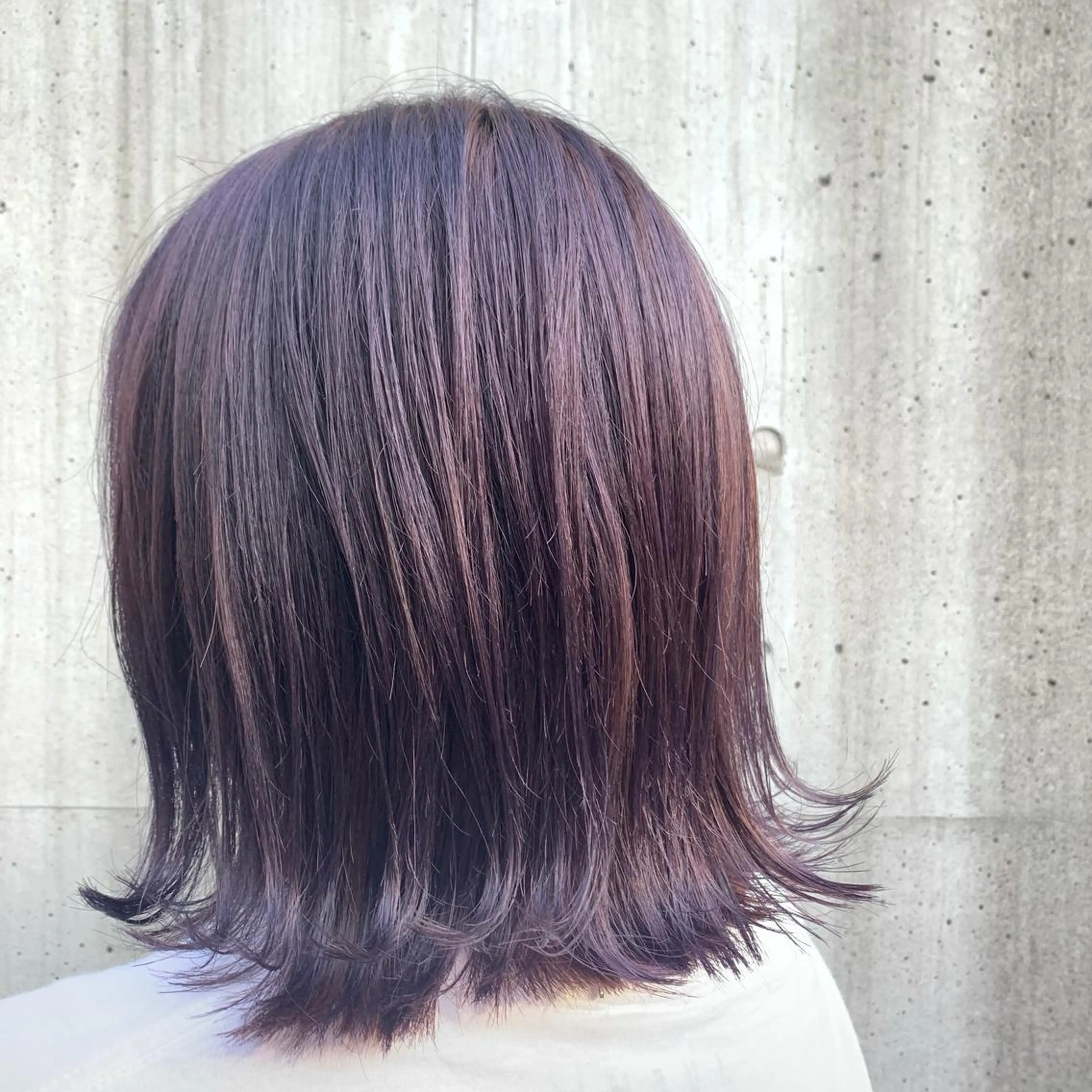 セミロング カラー パーマ yoke/美髪矯正/ 脱白髪🪸🩰ヒナコのヘアスタイル