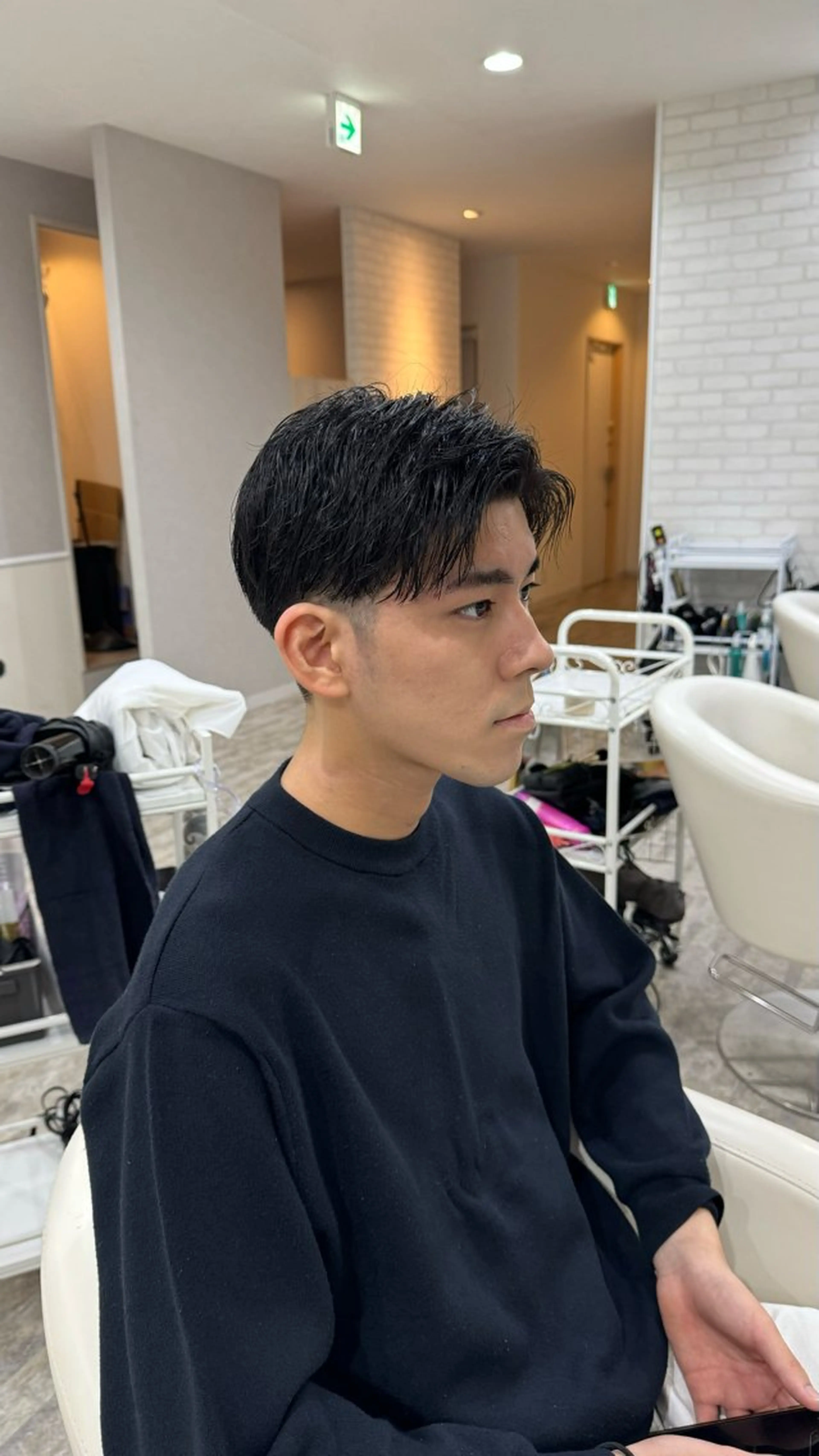 ショート メンズ カット Real me　京都 四条烏丸ドゥエ店所属・タナカ｜ 京都美容師のヘアスタイル
