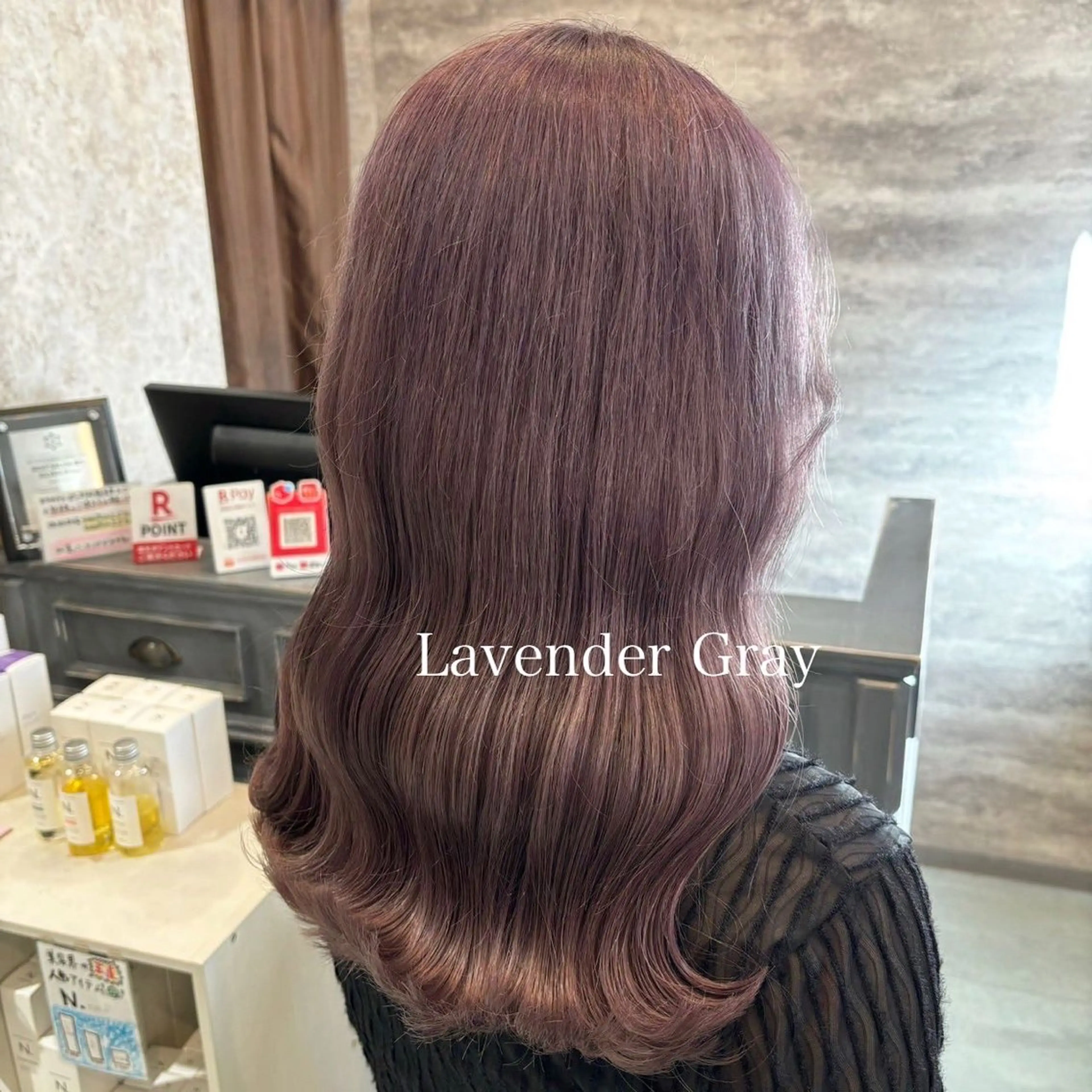 セミロング カラー ブリーチ ブルーカラー ダブルカラー グラデーションカラー ハイライトカラー 💈Blanco💈 カラー&ケア🌈のヘアスタイル