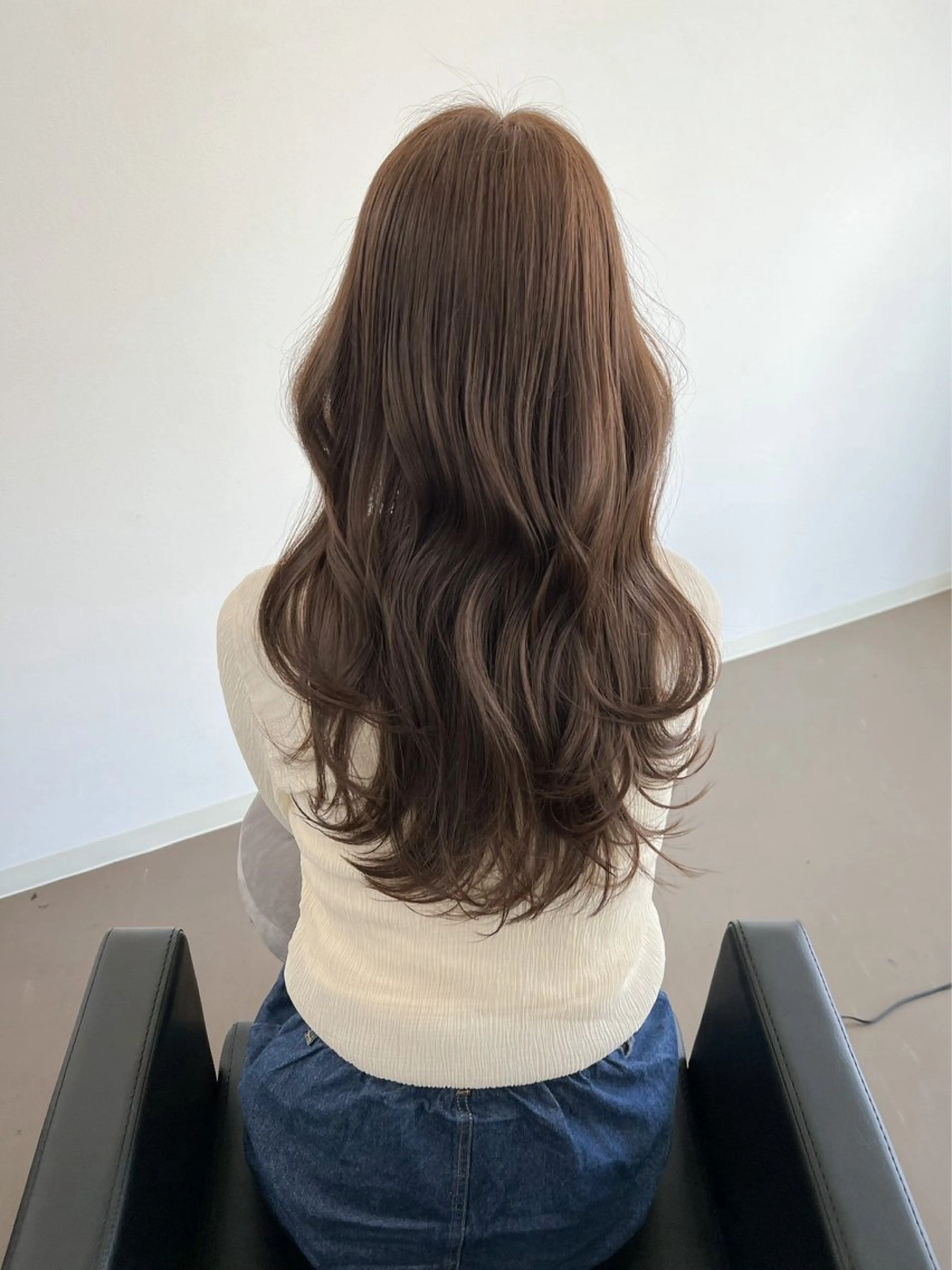 ロング カラー ヘアカラー トリートメント ✨津田佐功/兵庫三宮 /カラー/縮毛矯正✨のヘアスタイル