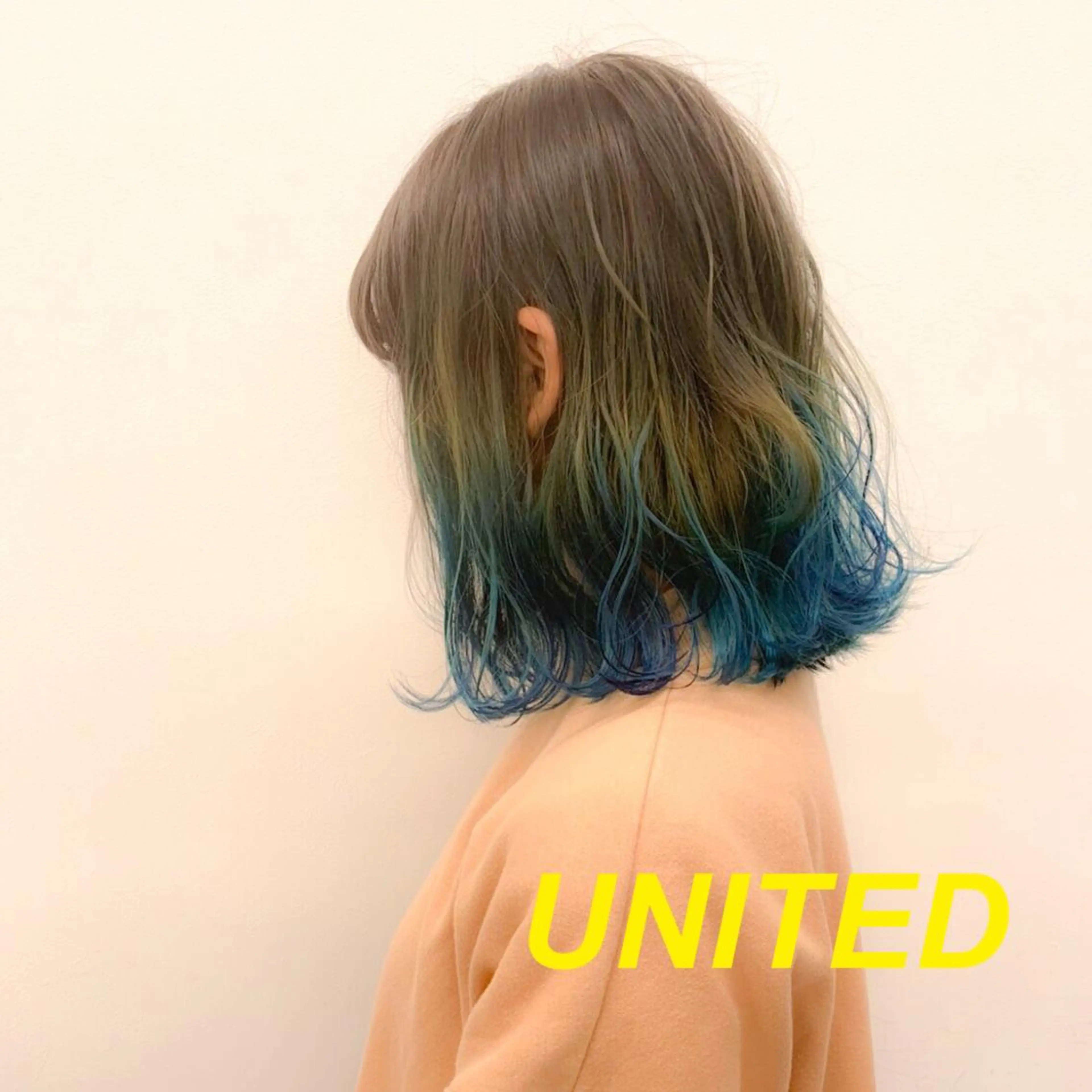 ミディアム イエローカラー 🦄カラー比率90% 🦄TAKAYAのヘアスタイル