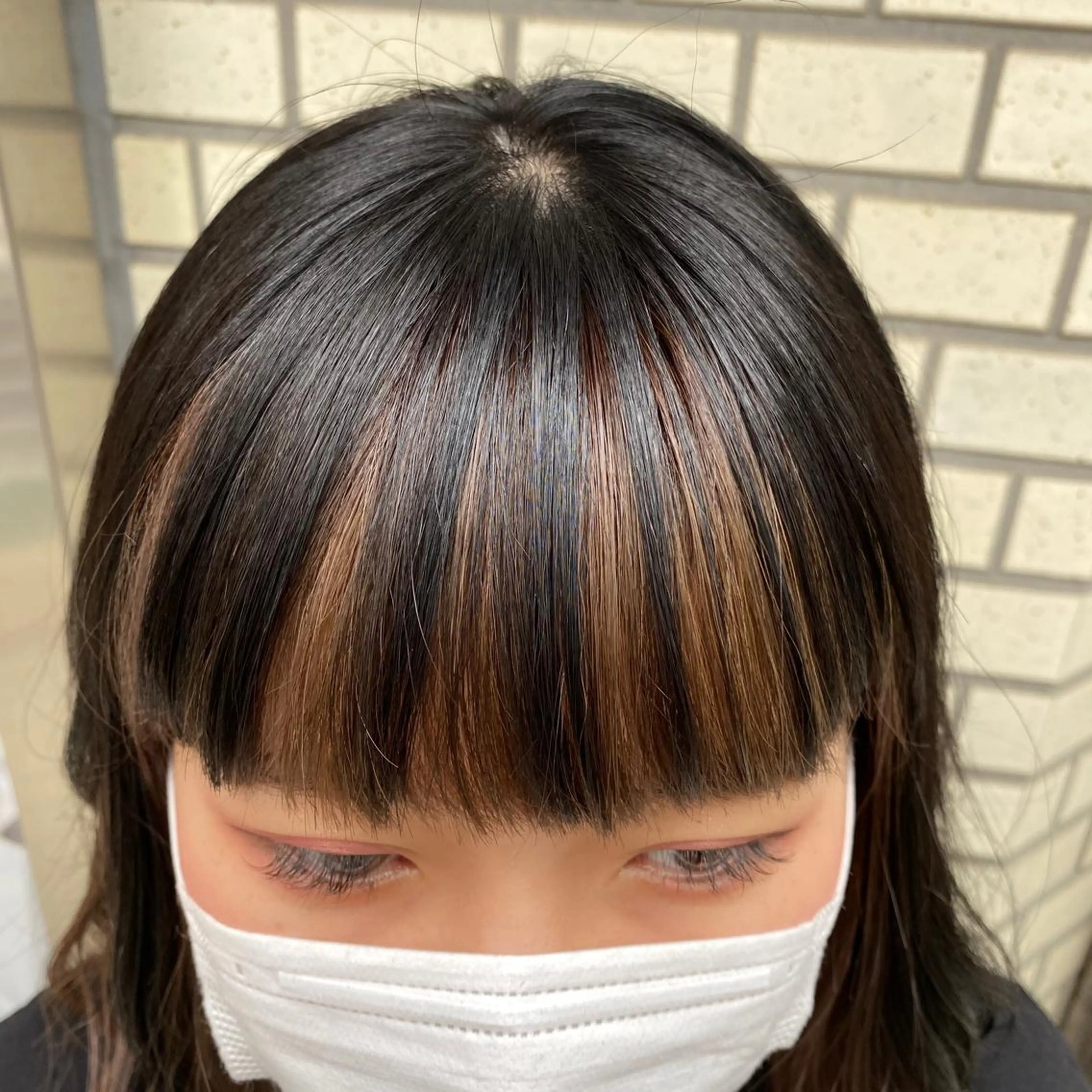 ロング カット 韓国風デザイン 💐MIZUKI💐のヘアスタイル