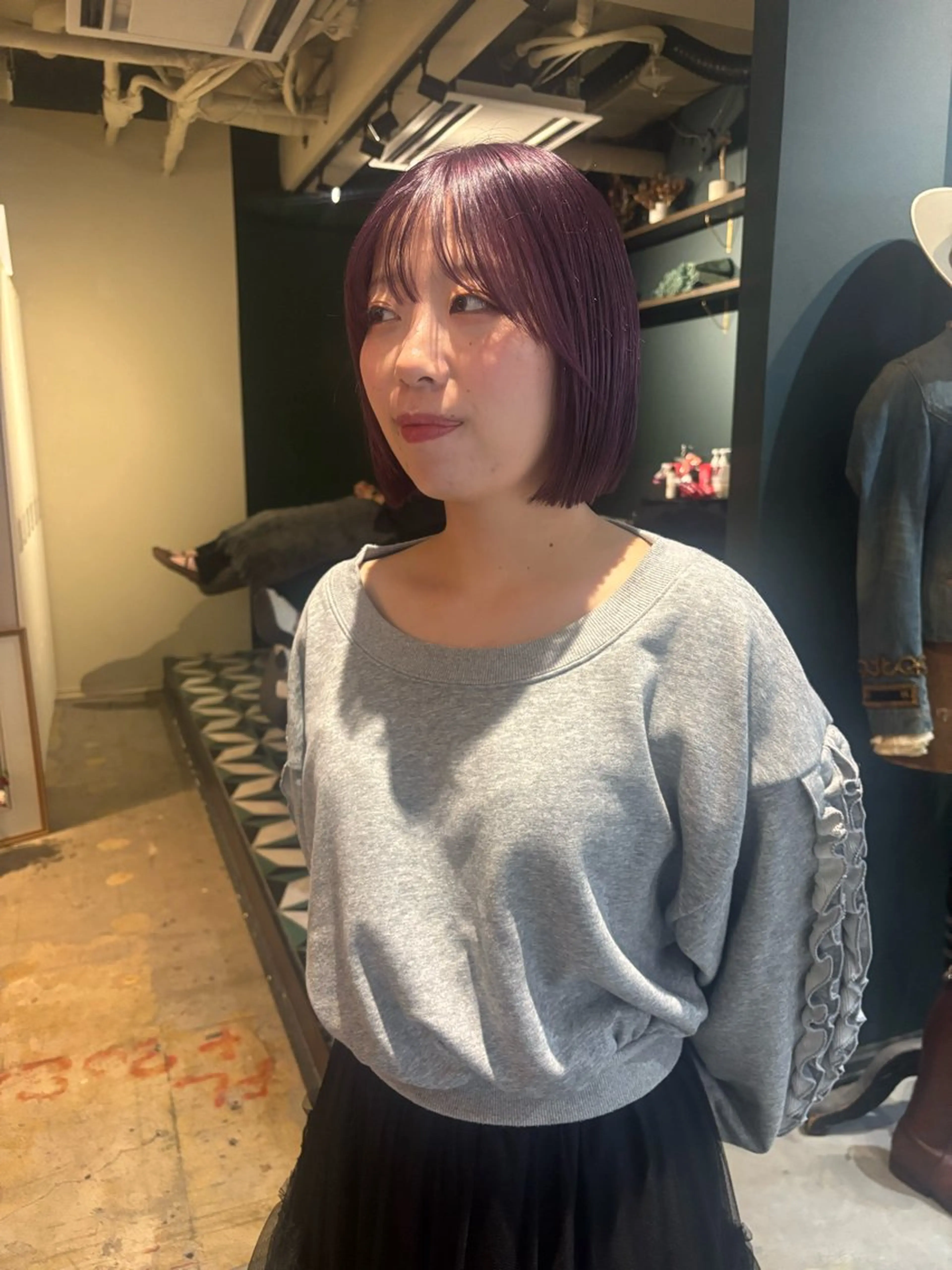 ショート カラー カット ヘアカラー トリートメント ブリーチ・レイヤー はしもと　そな🫧の眉毛・アイブロウイメージ