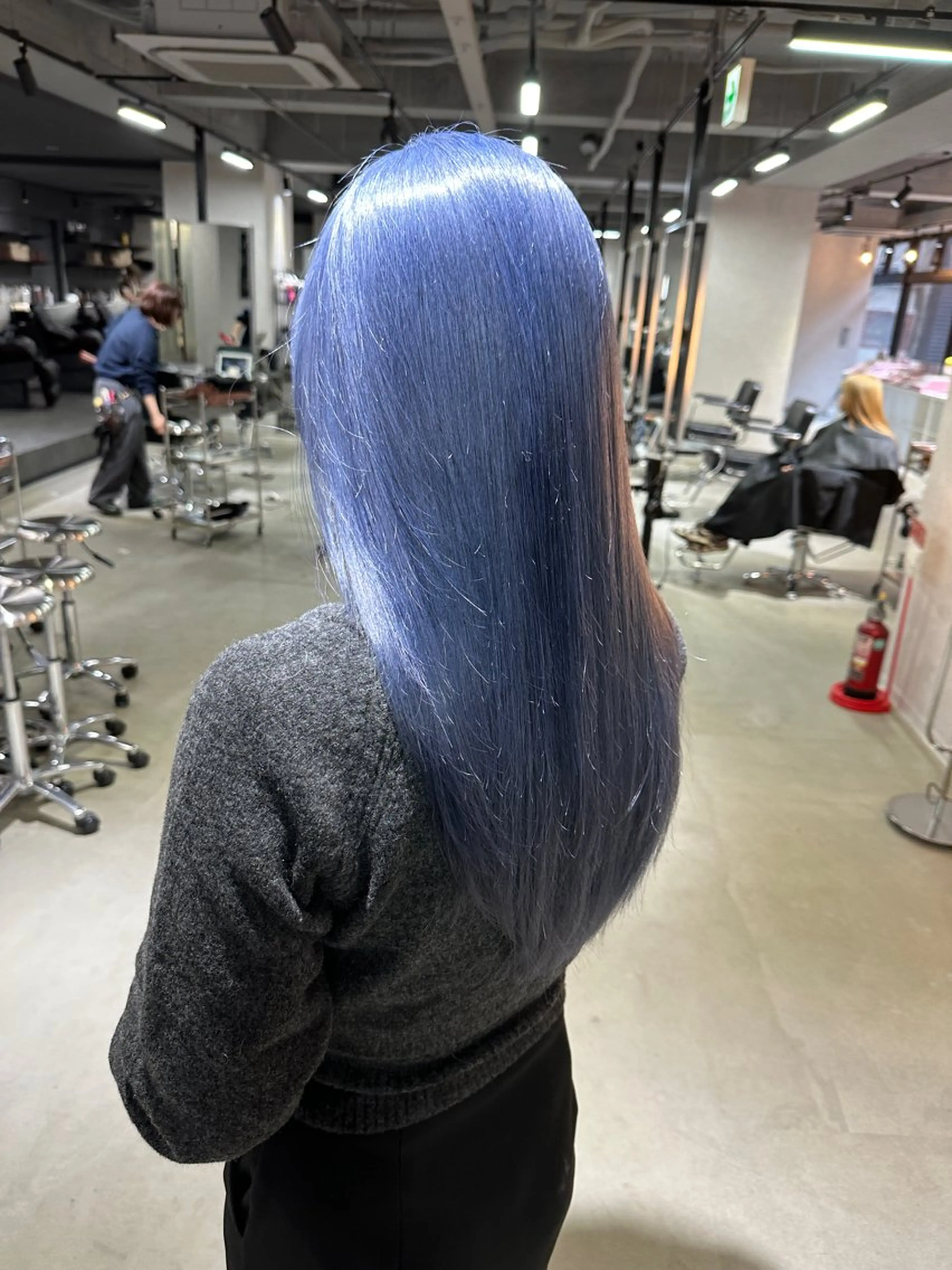 【✨️ブリーチメニュー✨️】ブリーチありダブルカラー（リタッチ👌🏻 ̖́-‬）の写真