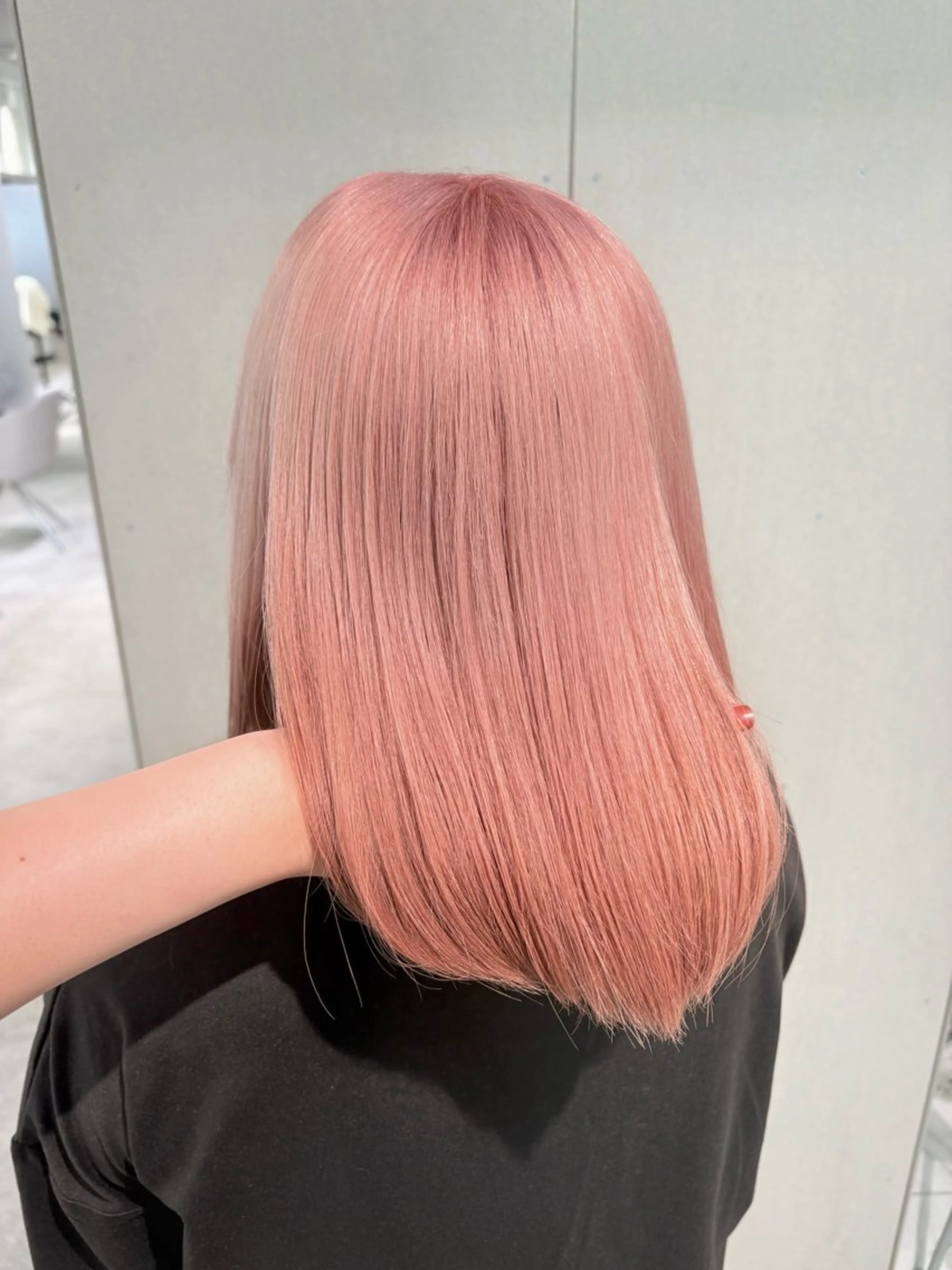 カラー ヘアカラー Harune/うる艶 ハイトーンのヘアスタイル