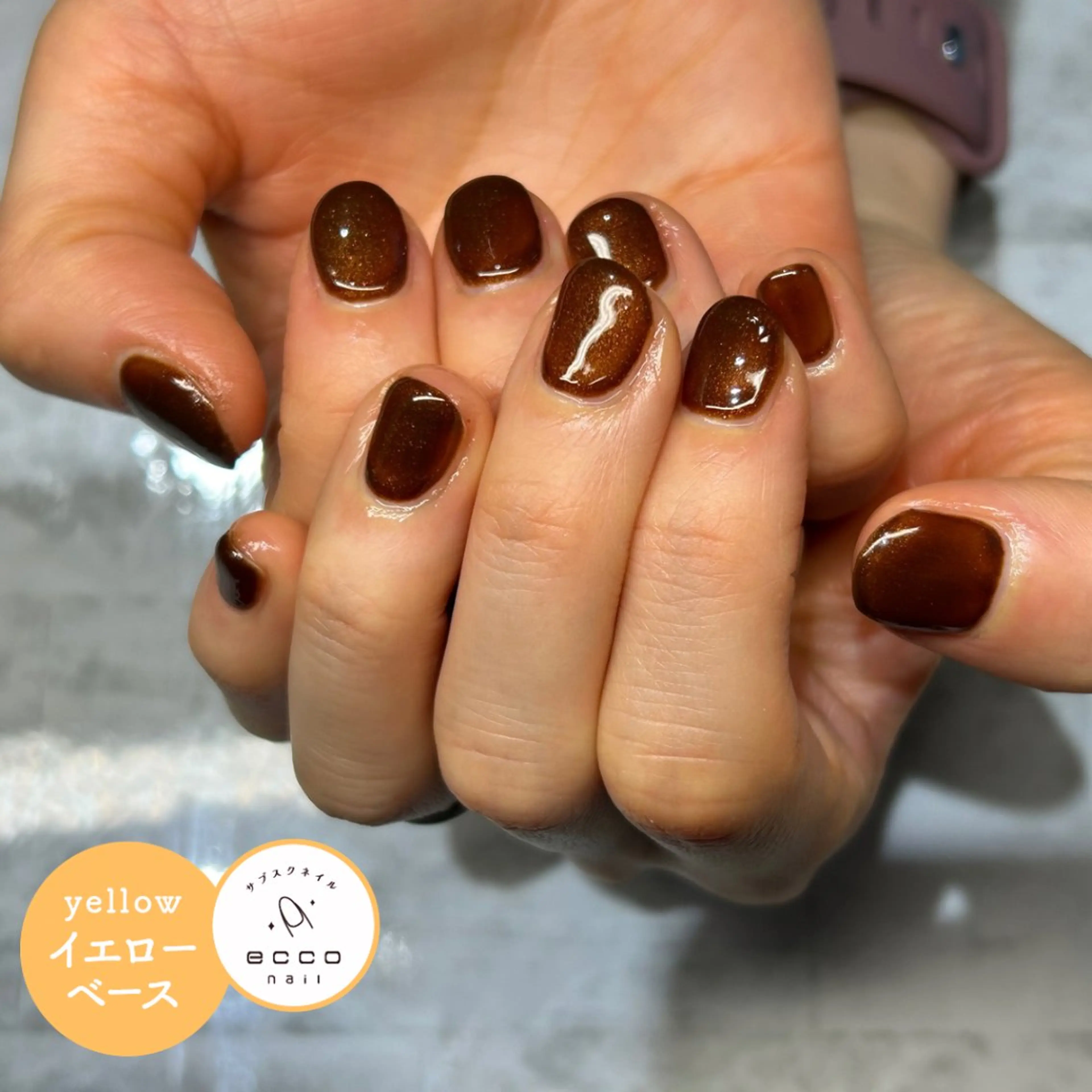ネイル 🌷サブスクecco nail 結萌 🌷のネイルデザイン