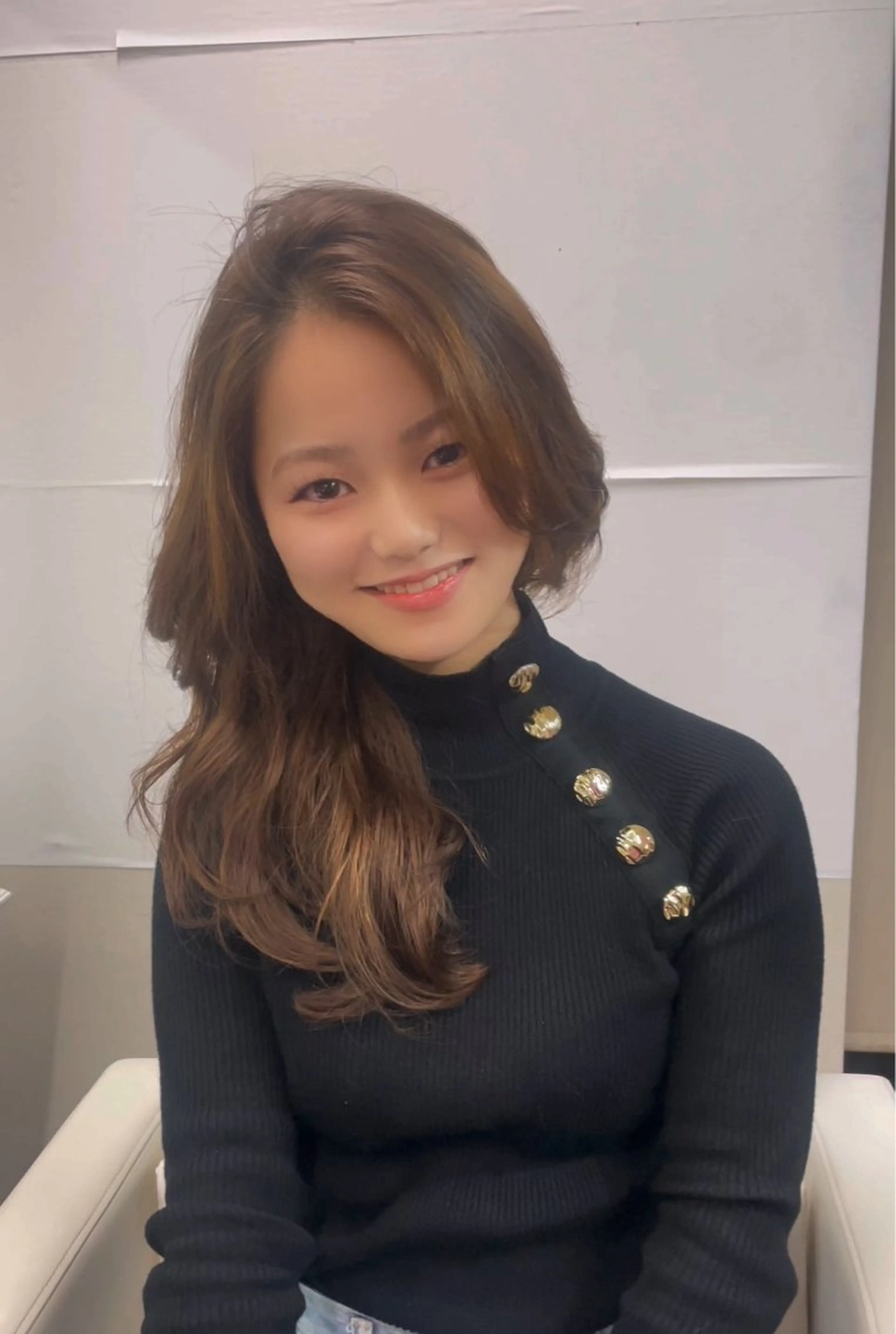ロング パーマ 韓国風ヘア カット パーマ トリートメント TMJ所属・バズる韓国ヘア 🇰🇷溝邊　拓麿のヘアスタイル