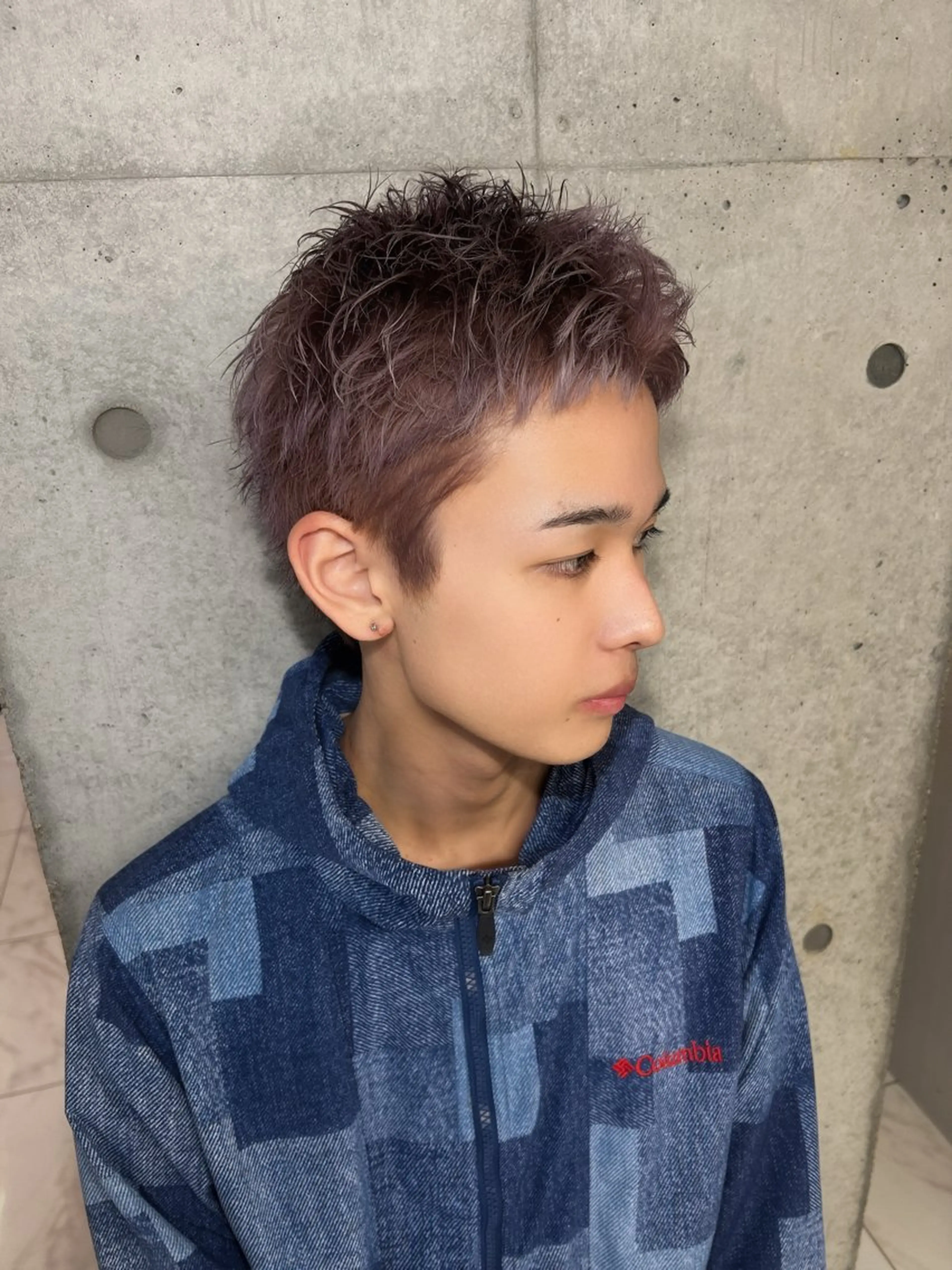 カラー ️💜akari💜 ハイトーン/レイヤーのヘアスタイル