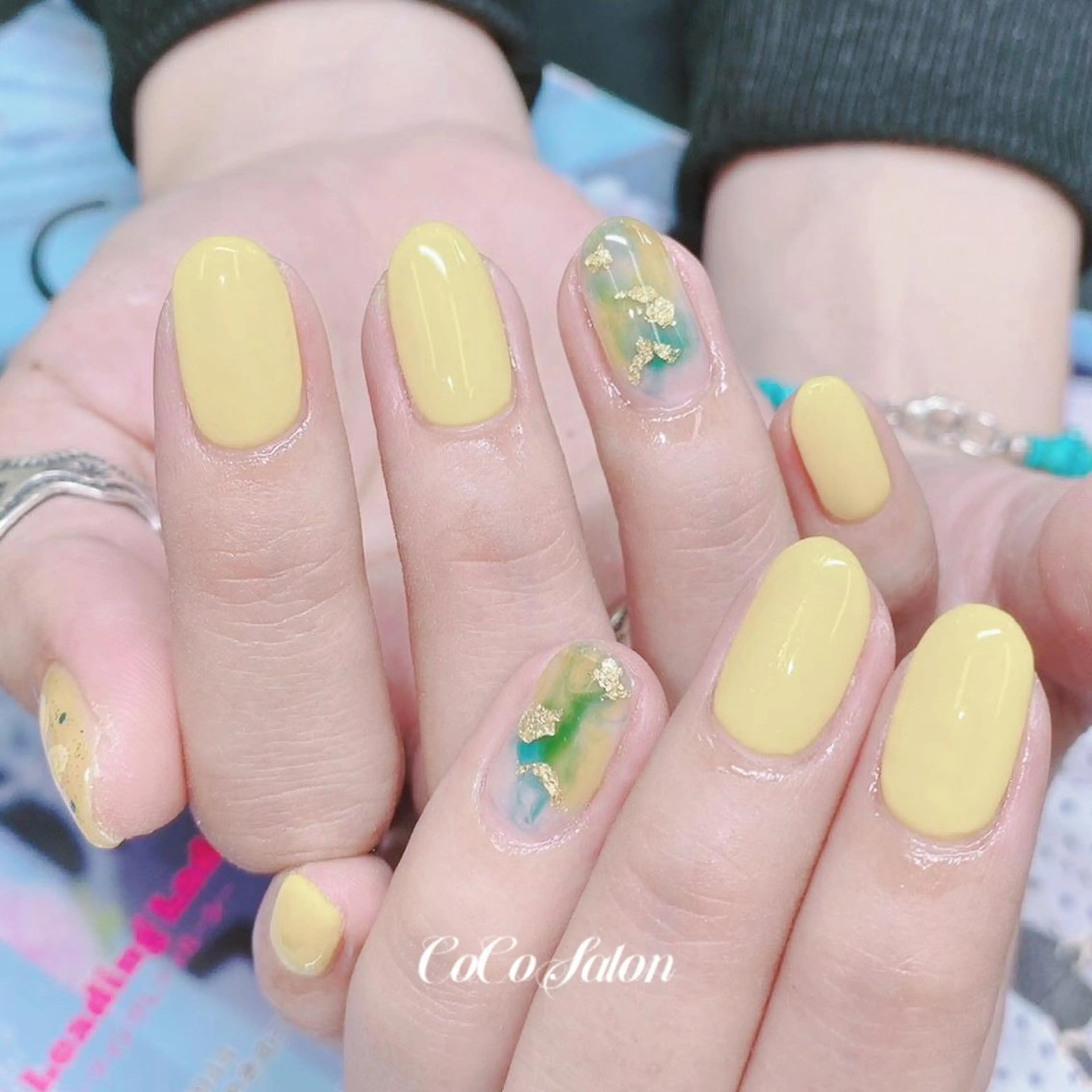 ネイル 長さ出し ジェルネイル 韓国ネイル ニュアンスネイル ワンカラーネイル CoCoSalon ネイル/まつ毛予約のネイルデザイン