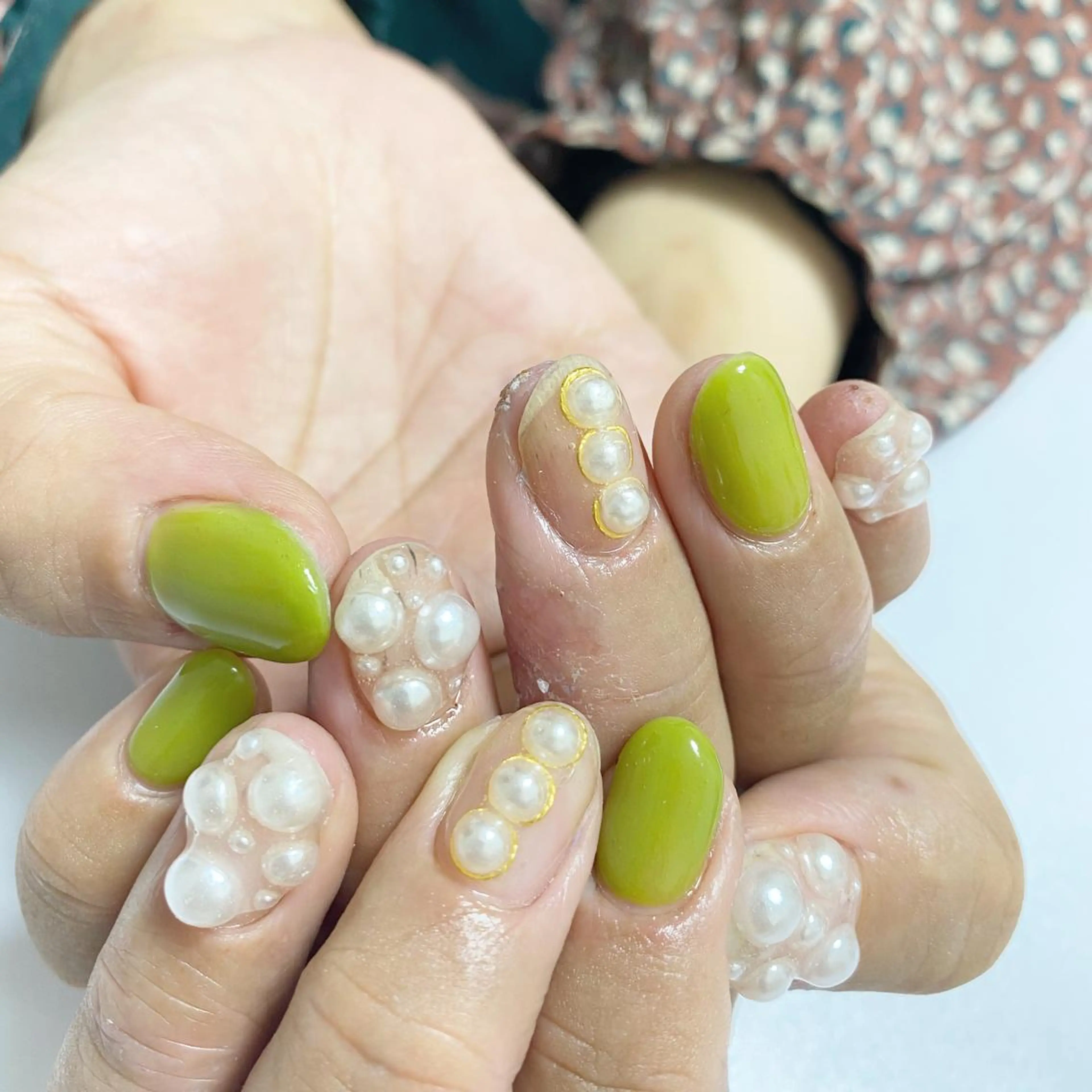 ネイル 持ち込み QULEONAIL所属・大城 裕麻のネイルデザイン