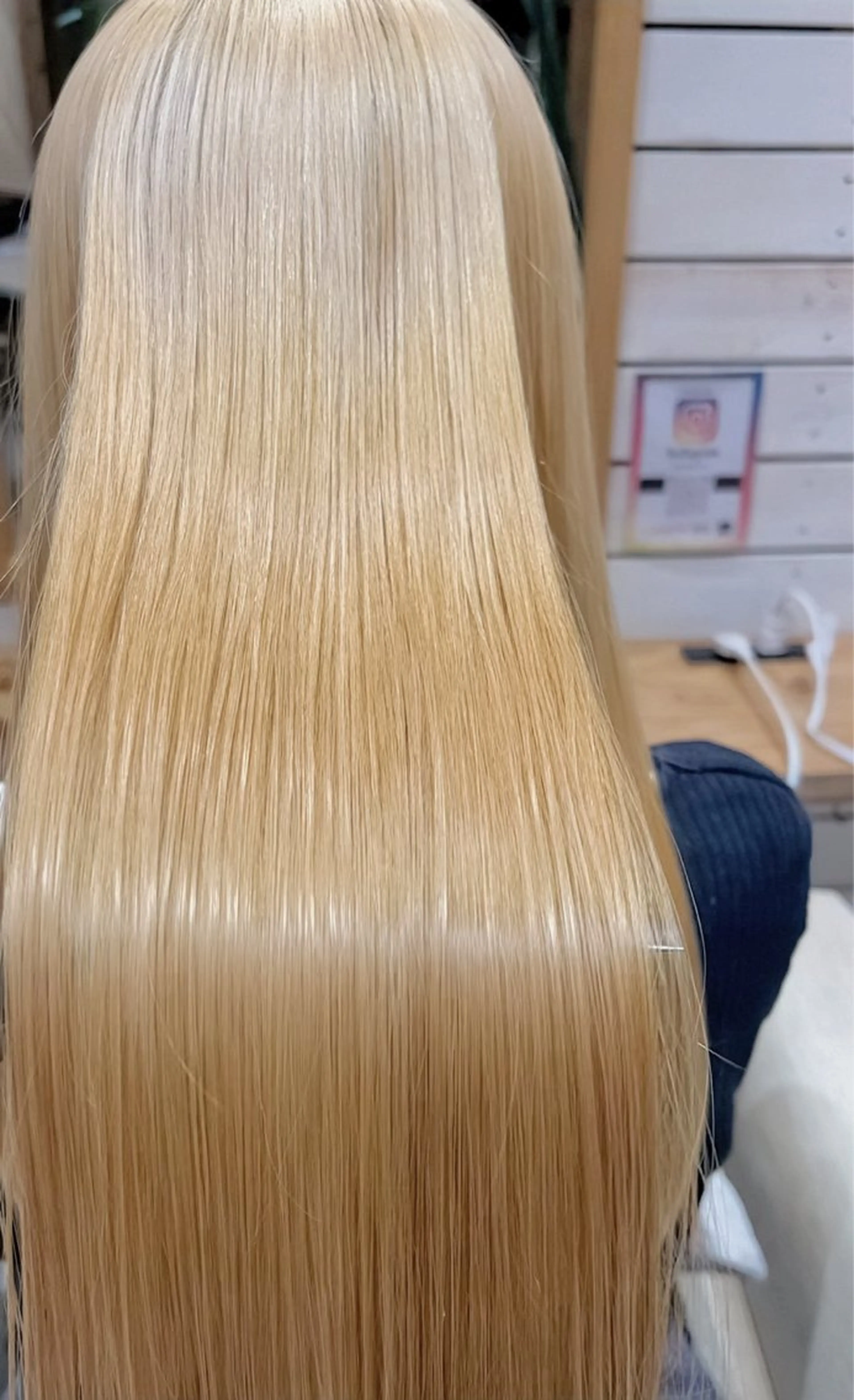 ロング カラー ブリーチ 抜きっぱなしブロンド カット ヘアカラー トリートメント atelier L.I.B.Co 【アトリエ リブコ】所属・前川 和也のヘアスタイル
