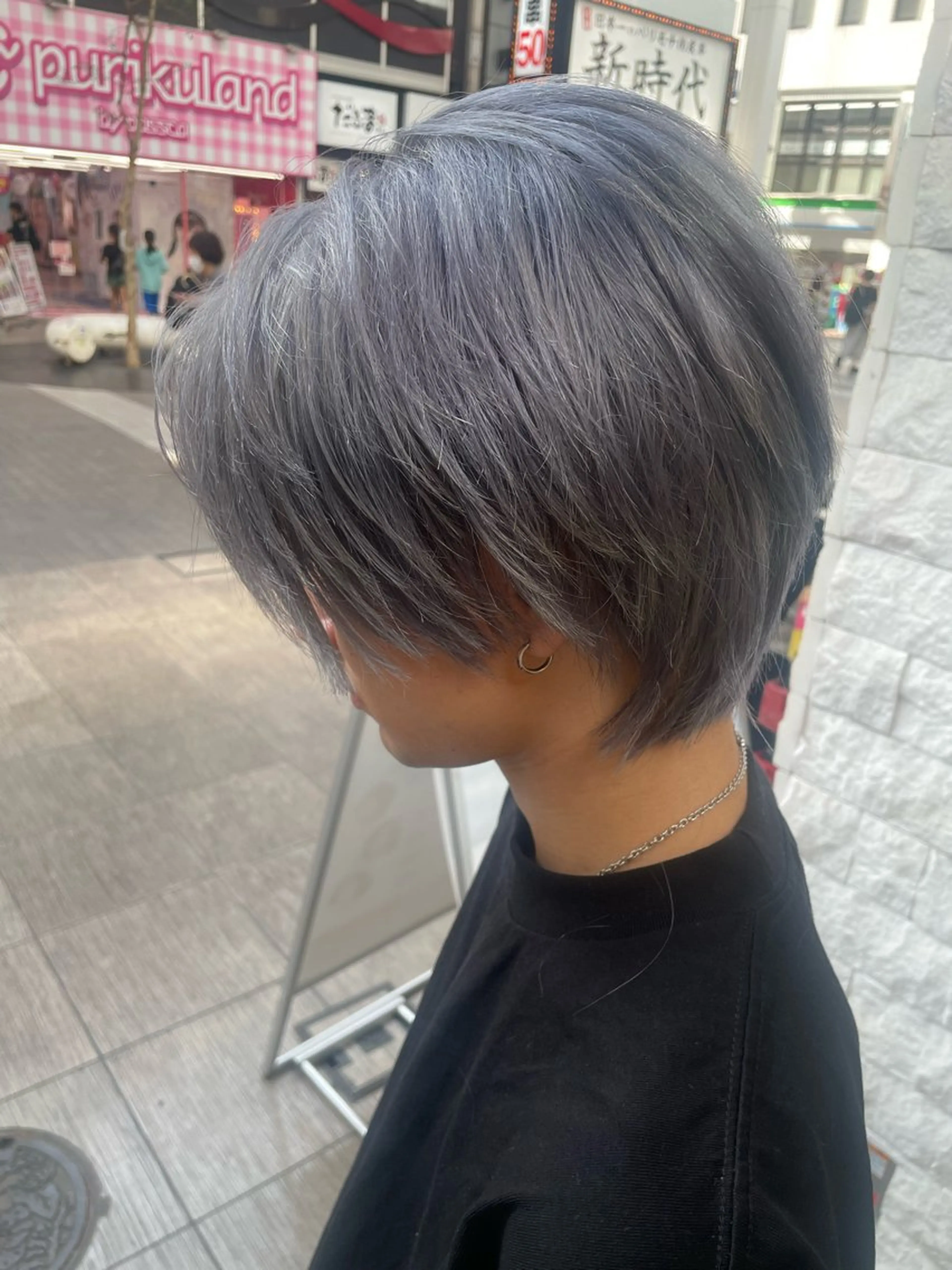 メンズ ヘアカラー トリートメント EARTH 山﨑龍馬のヘアスタイル