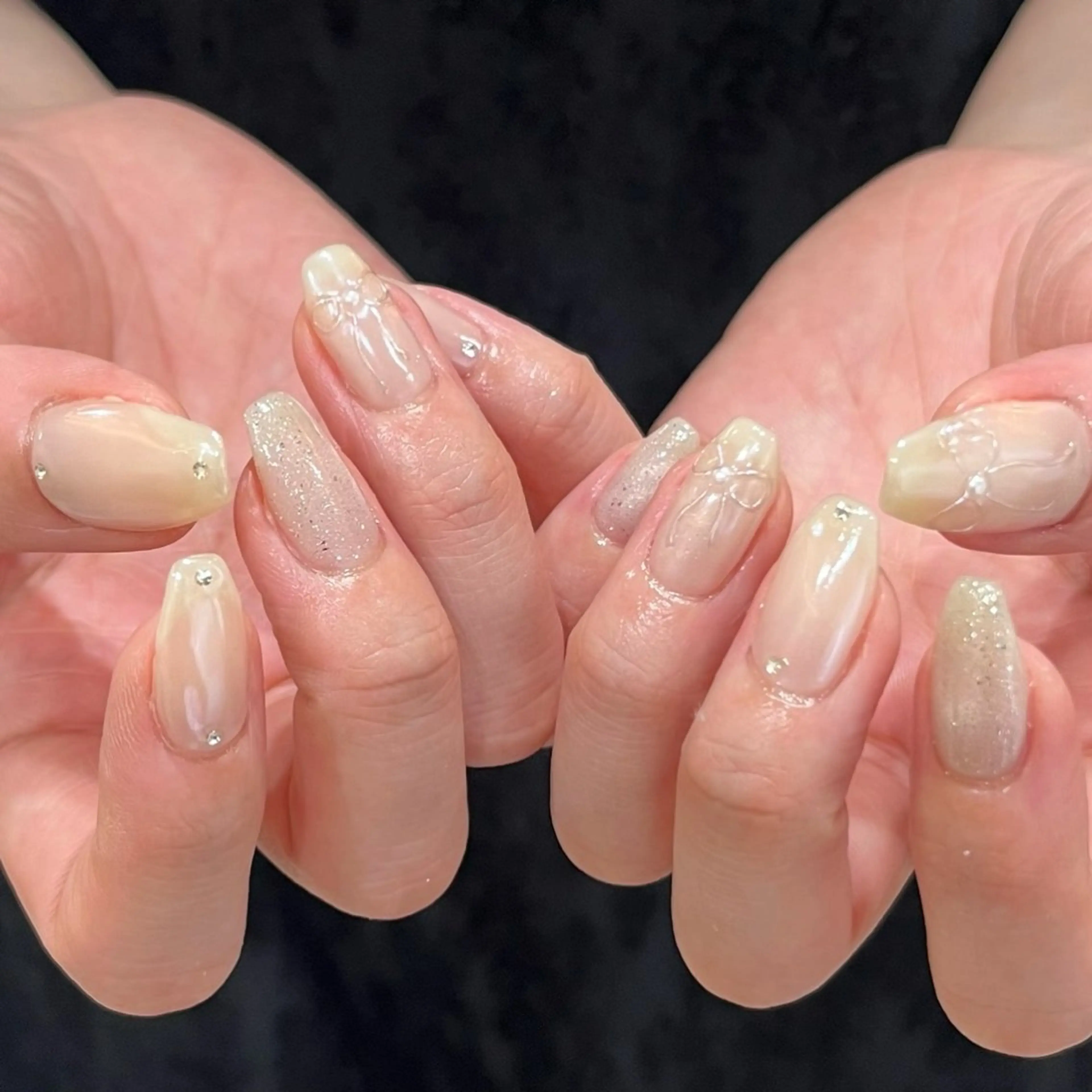 ネイル ハンドネイル shio ♡ 8月分予約受付中のネイルデザイン