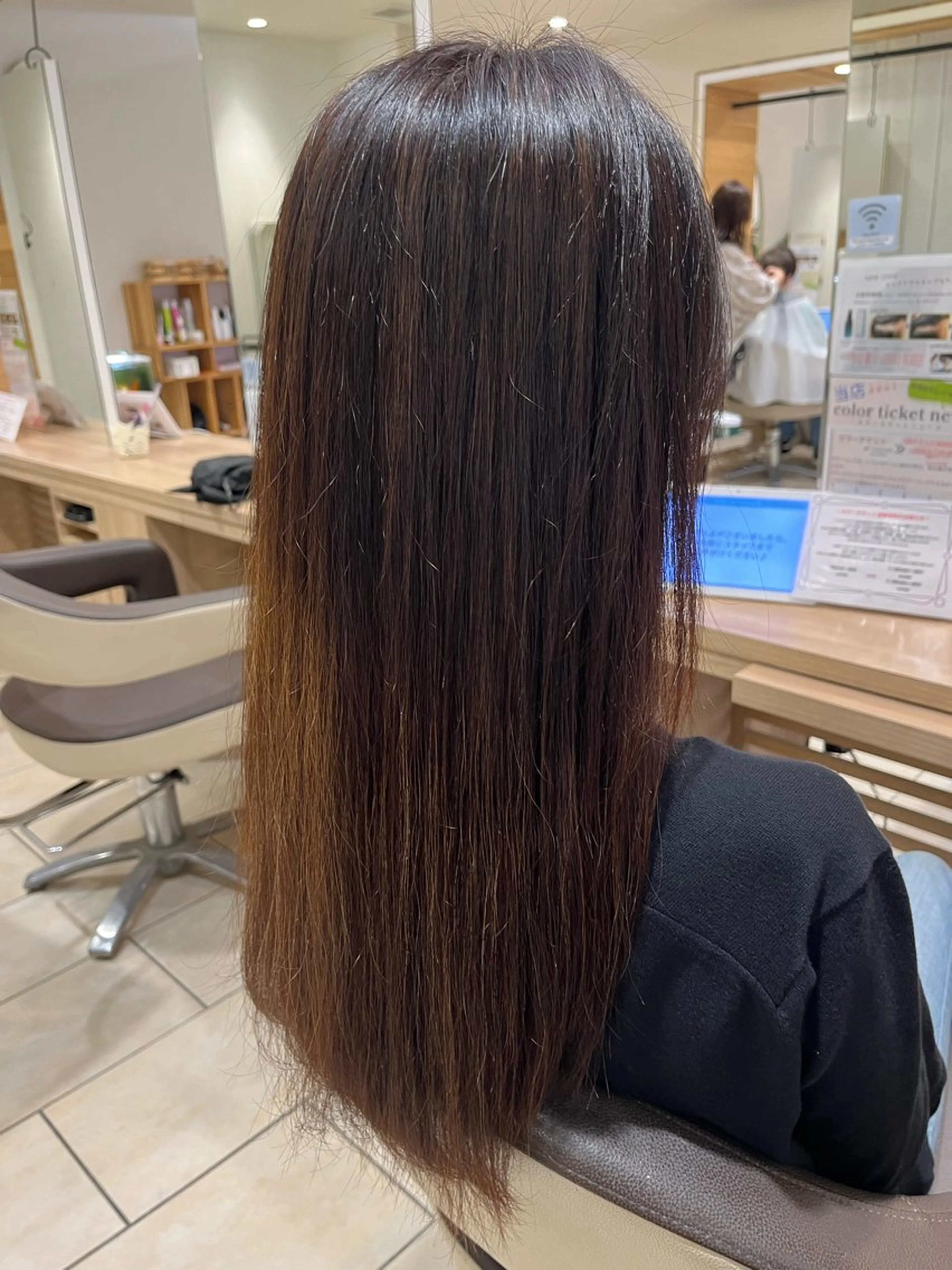 ロング カラー eye＆hair ‪ゆうかஐ‬⋆*のヘアスタイル
