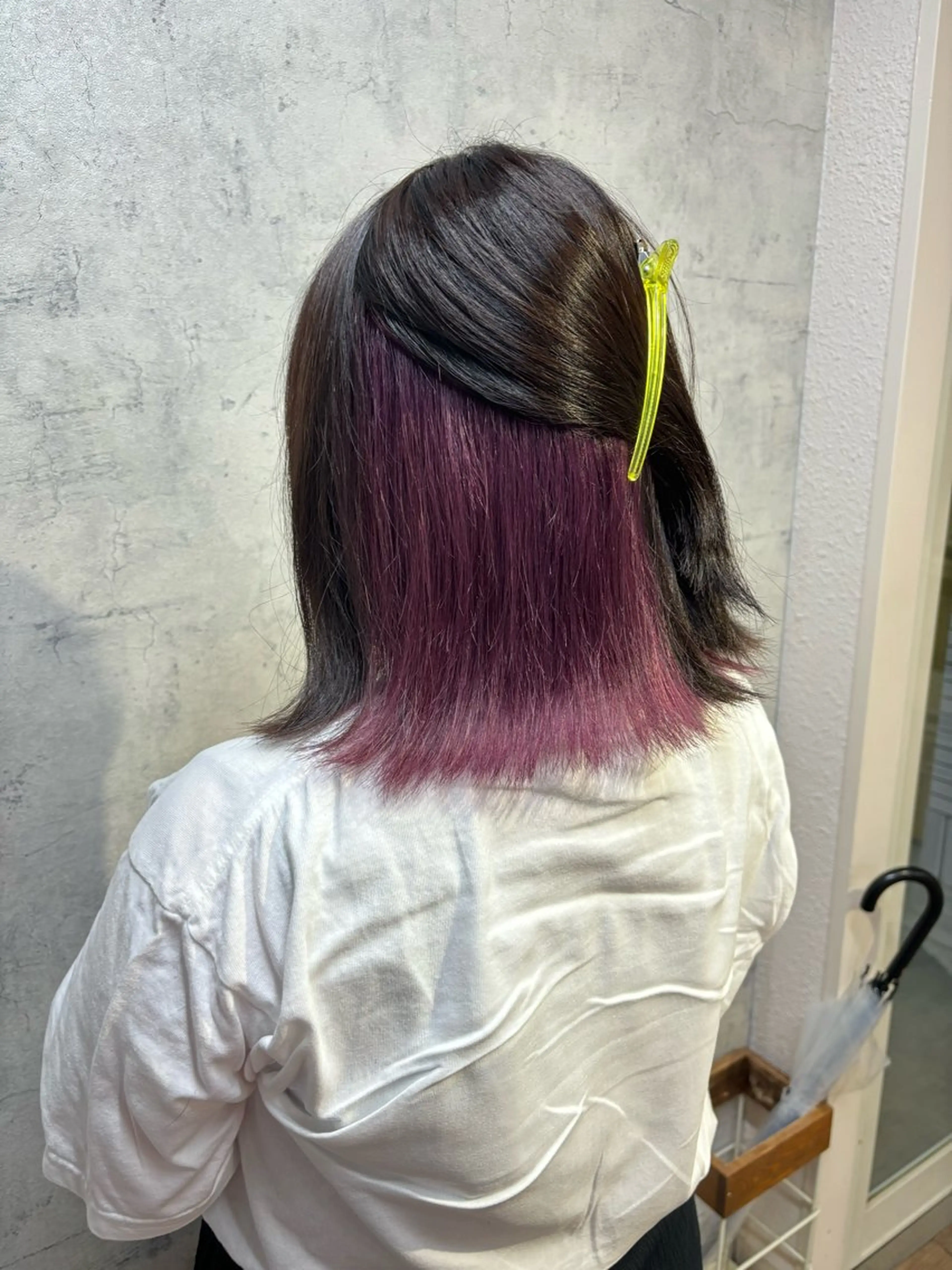 ミディアム カット ヘアカラー ハイーンカラー/外国 人風カラー/ミノリのヘアスタイル