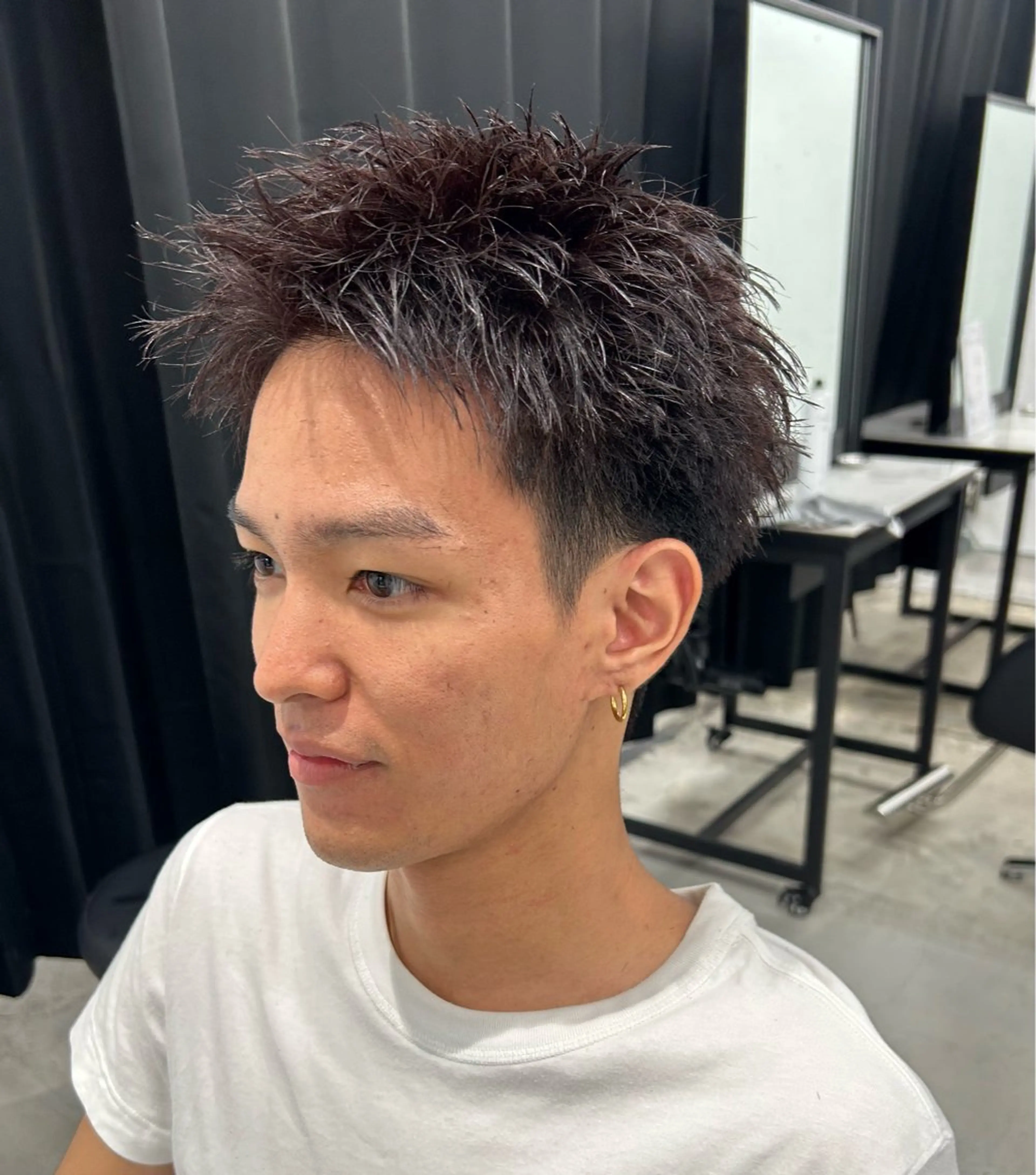 ショート カラー メンズ Pia hair design yakuin所属・【pia】 syuuのヘアスタイル