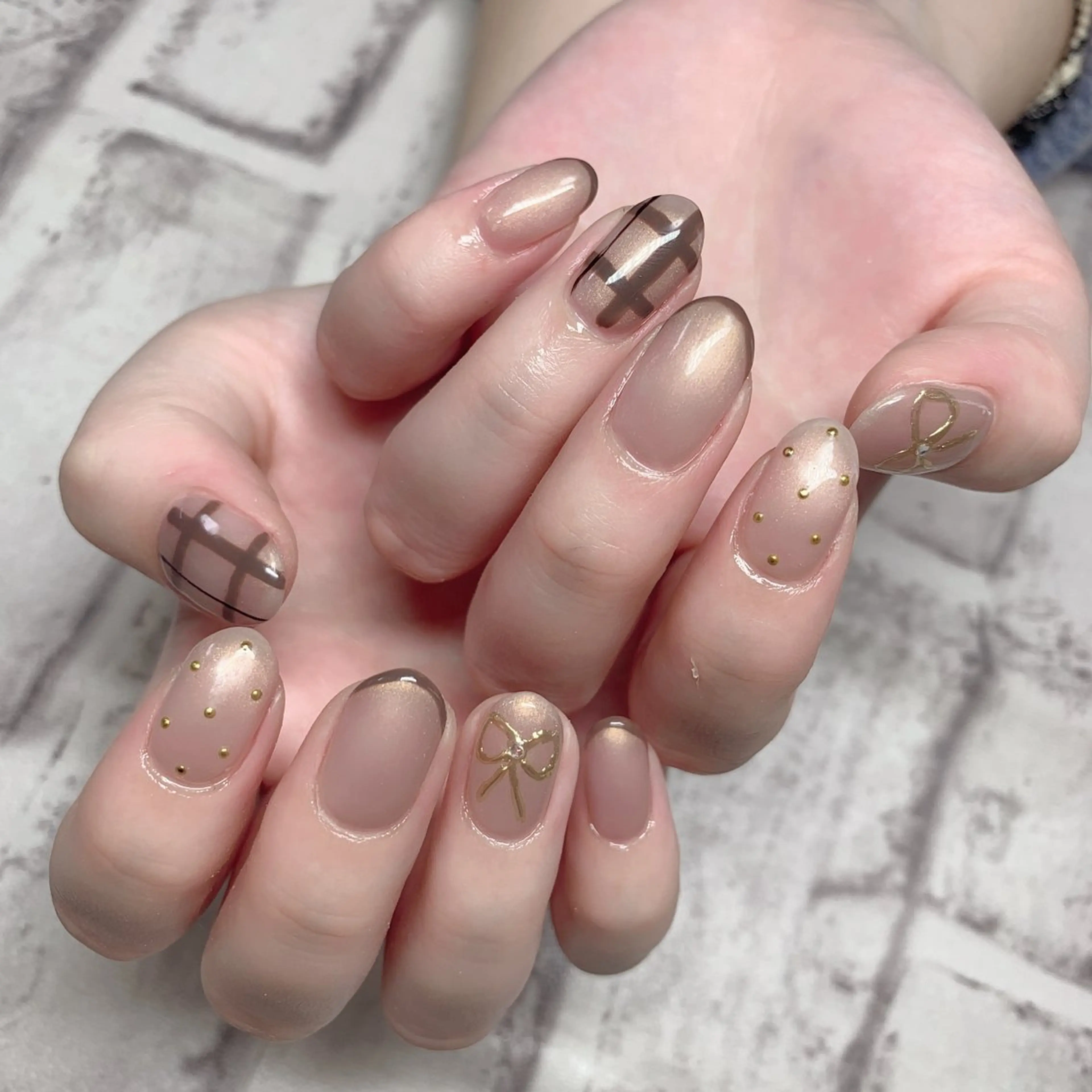 ネイル ハンドネイル 💅ネイルハウス🏡 🎀TOMO🎀のネイルデザイン