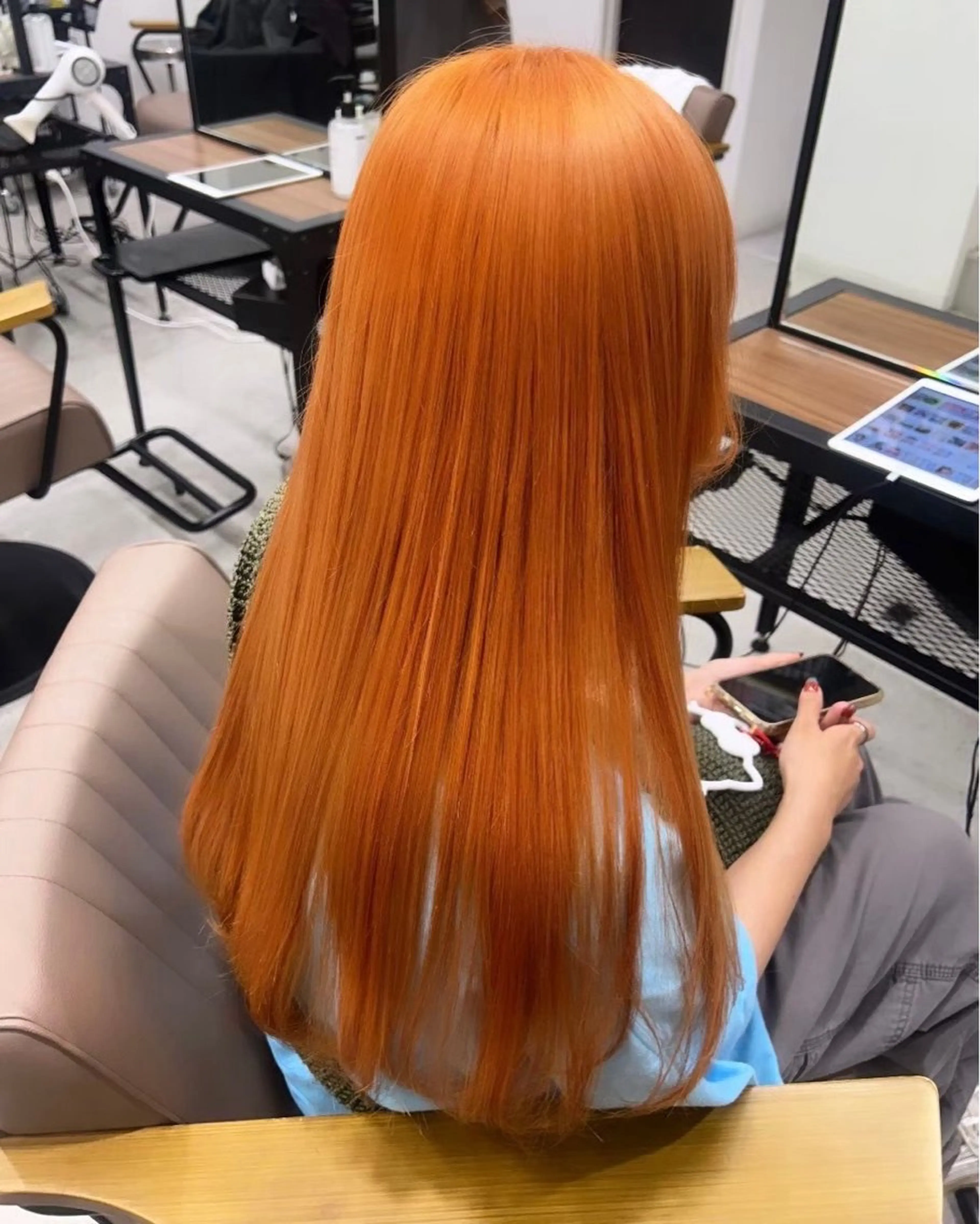 ロング ヘアカラー omocha  赤羽店所属・加藤 隆也のヘアスタイル