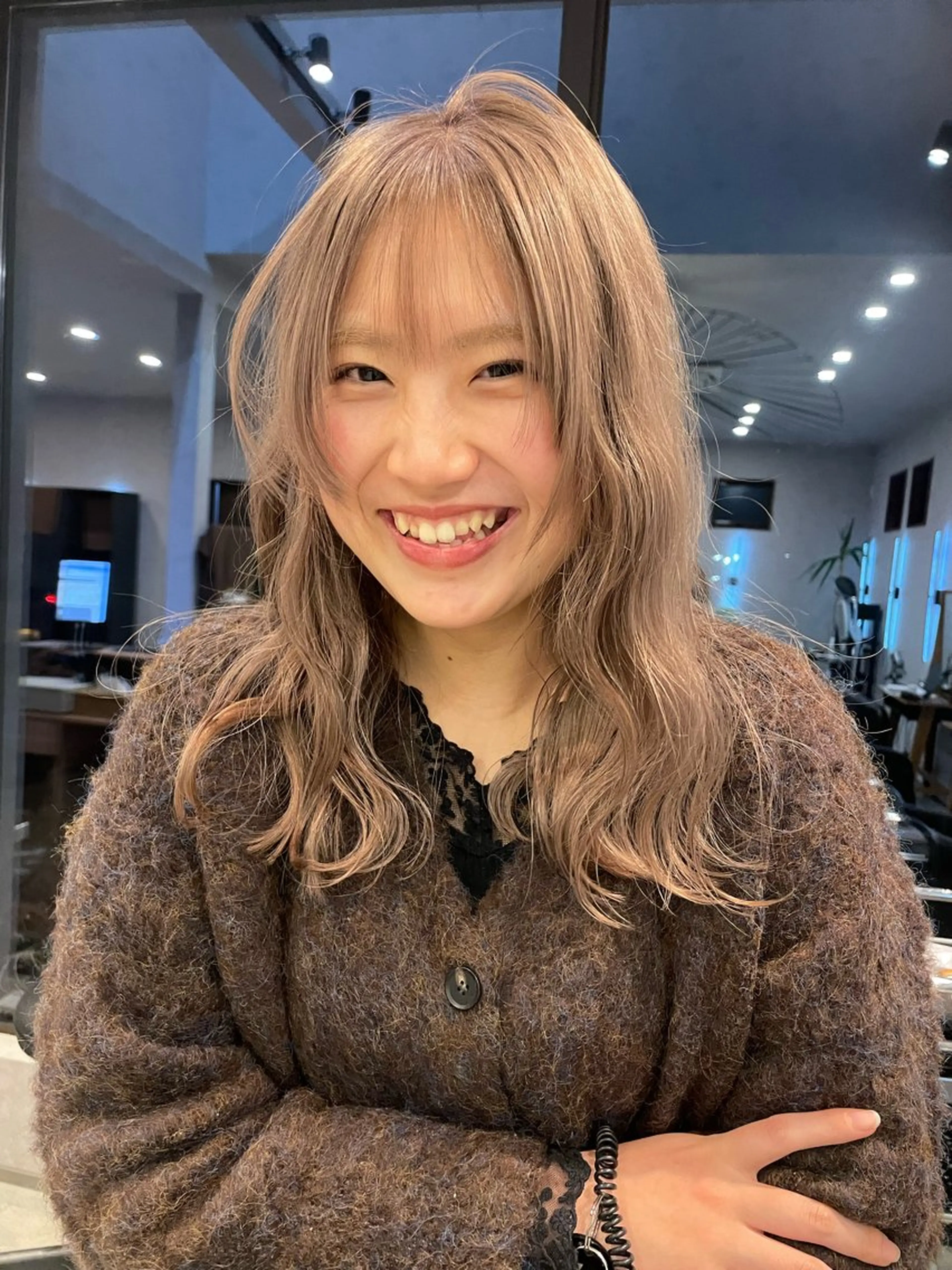 カラー ヘアカラー 透明感カラー/ボブ misaki °＊のヘアスタイル